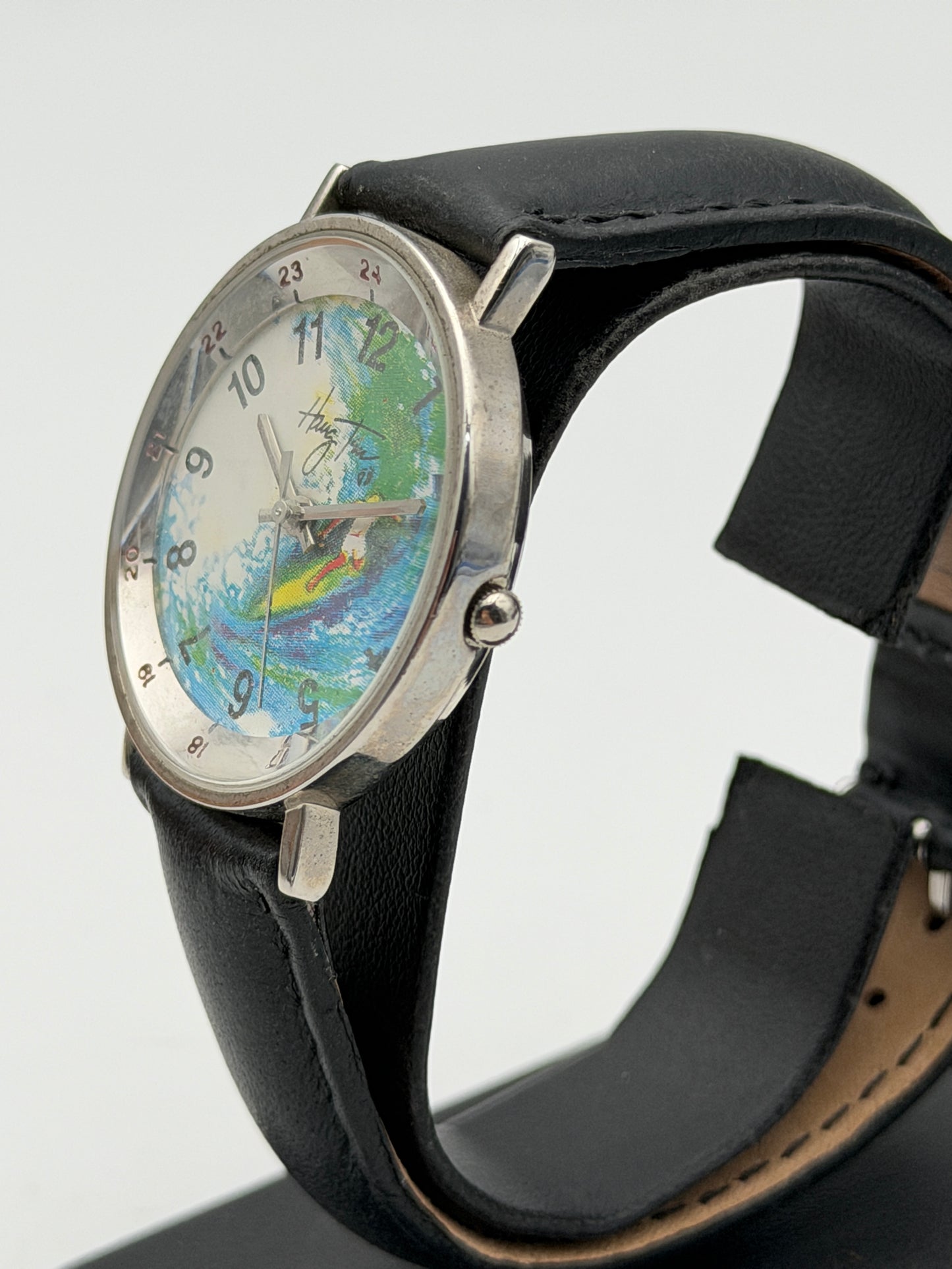 hang time watch paint art 35mm quartz