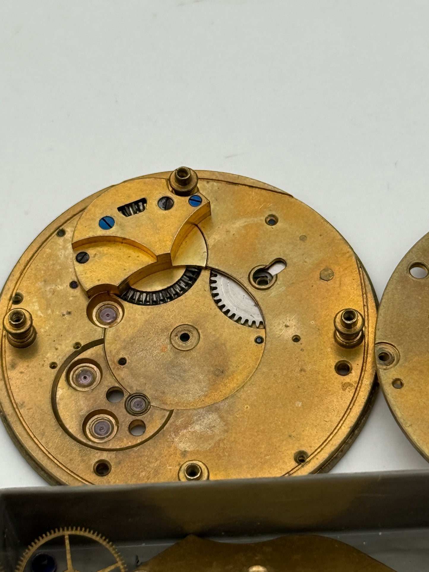 elgin natl watch co 45,5mm pocket watch movement movimento