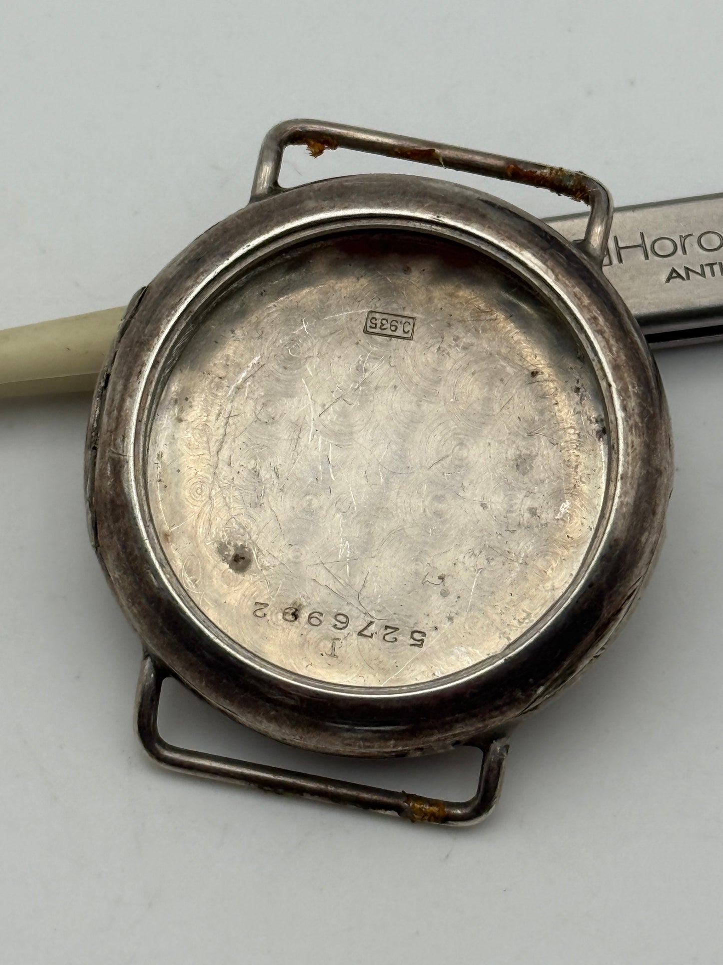 omega grand prix paris 1900 argento silver 935 36mm rare cassa case