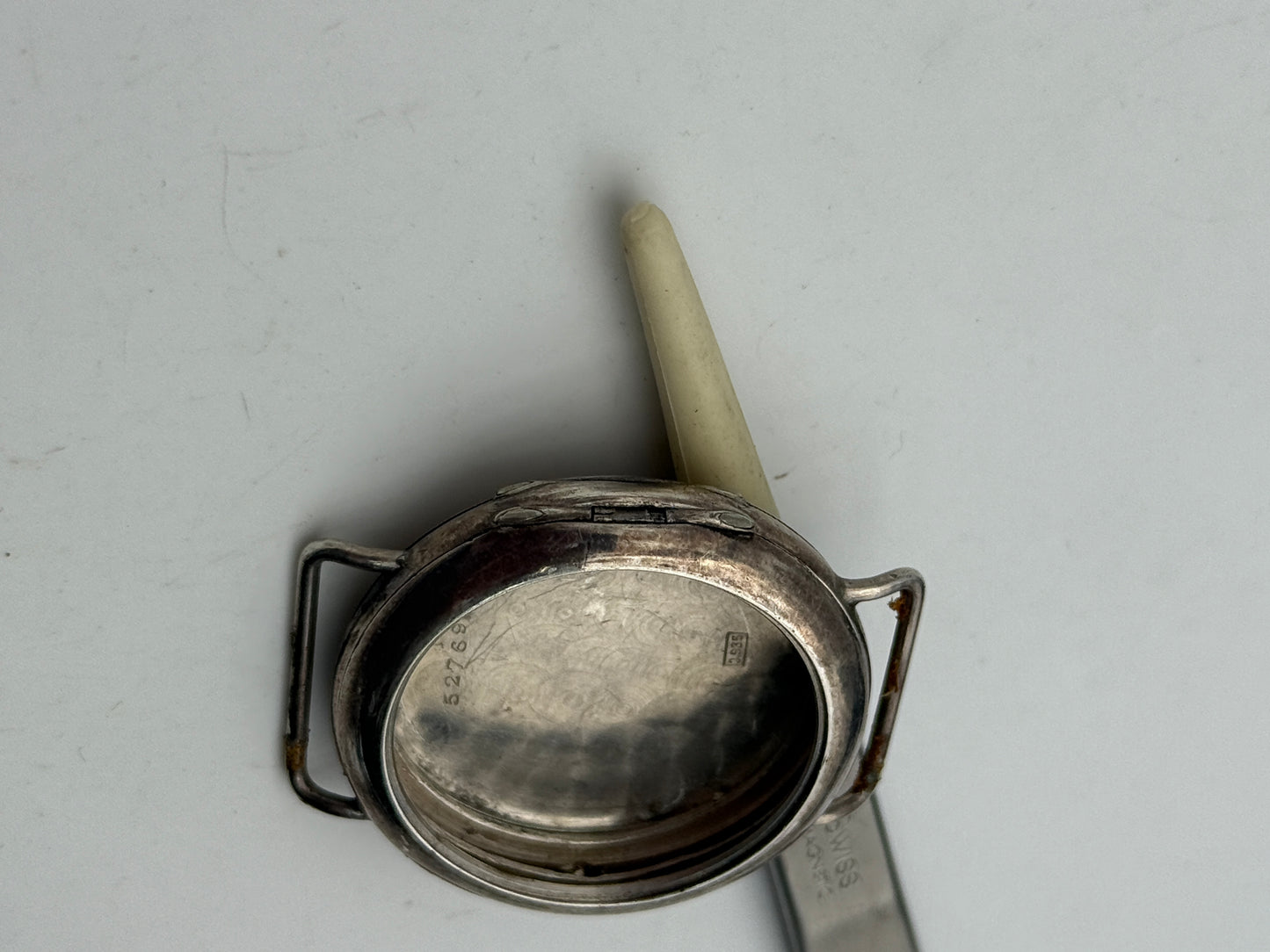 omega grand prix paris 1900 argento silver 935 36mm rare cassa case