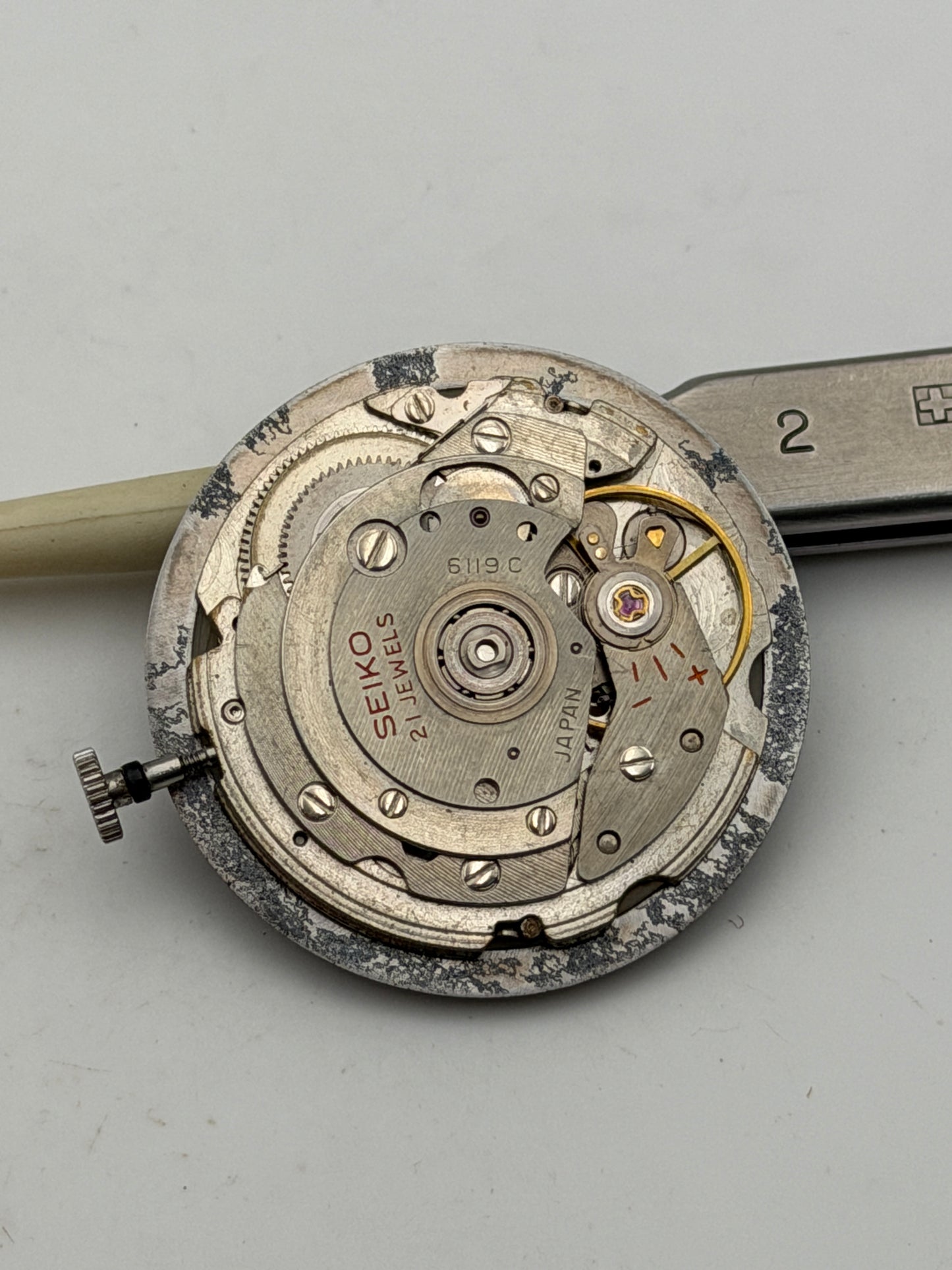 seiko 6119c movement movimento