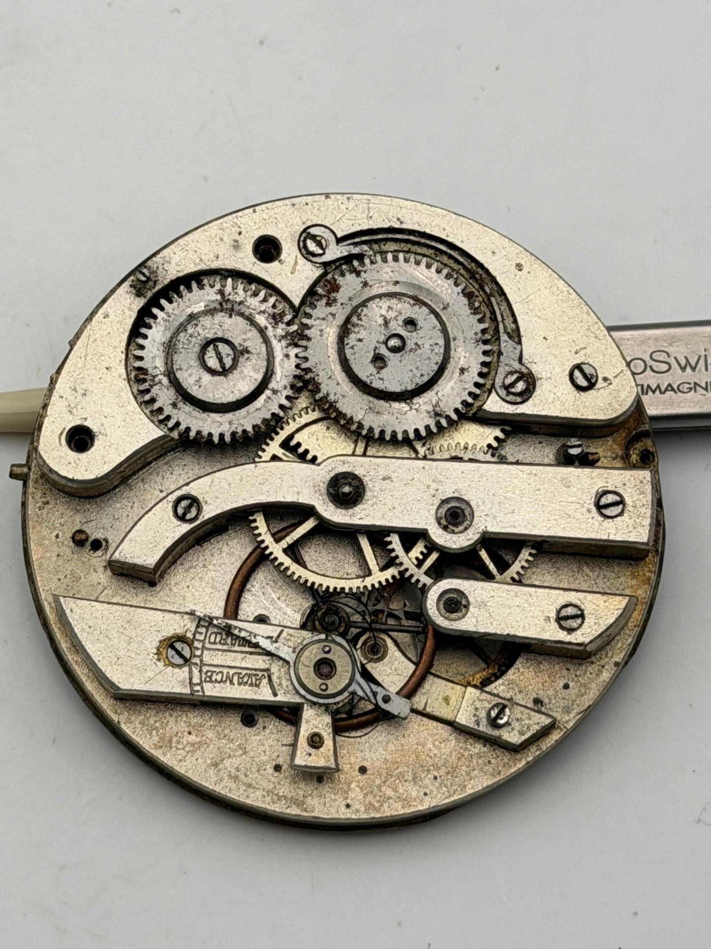 anonimo cilindro 53.8mm pocket watch movement movimento cylinder