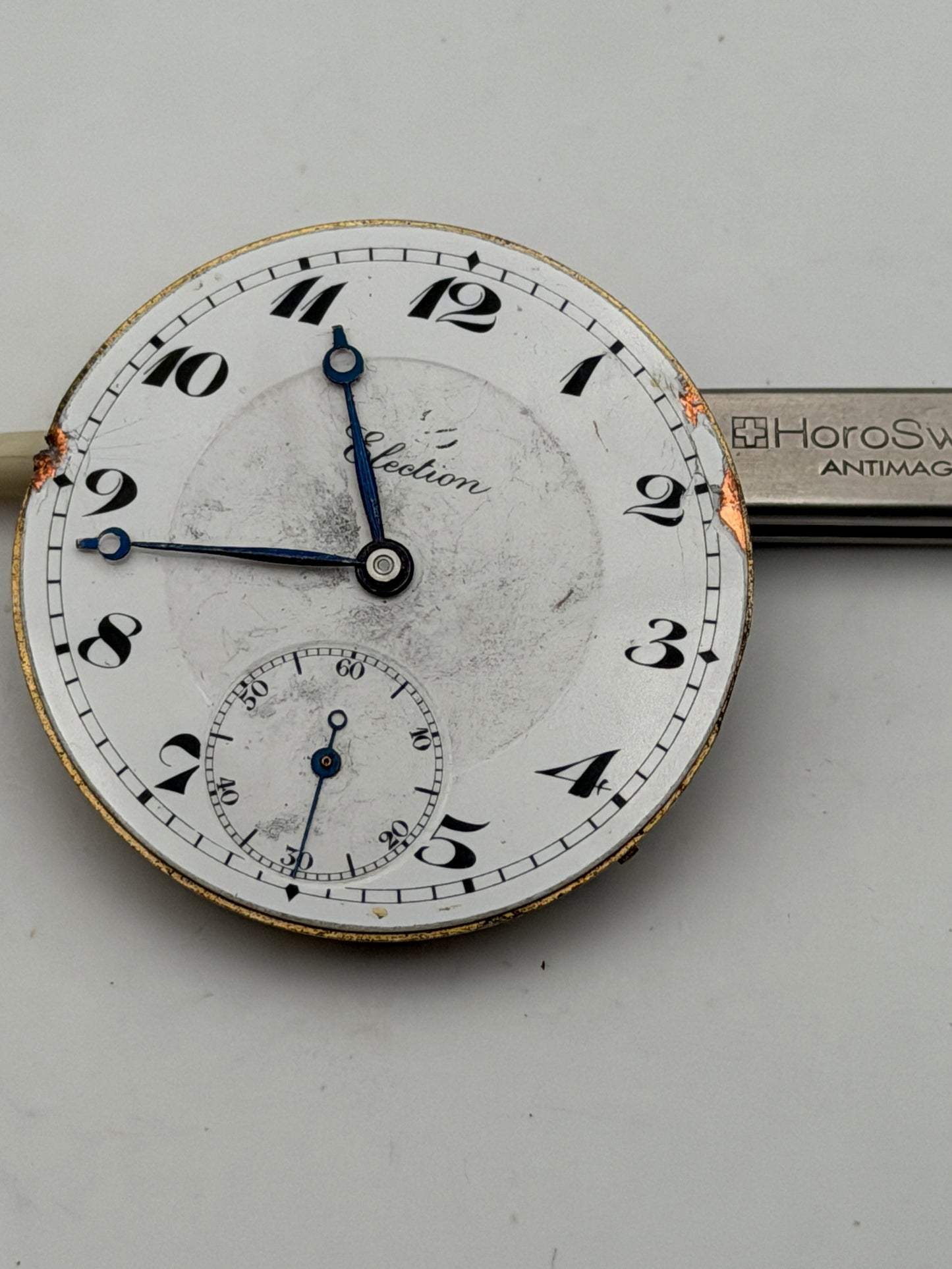 election 42mm tasca pocket watch movement movimento