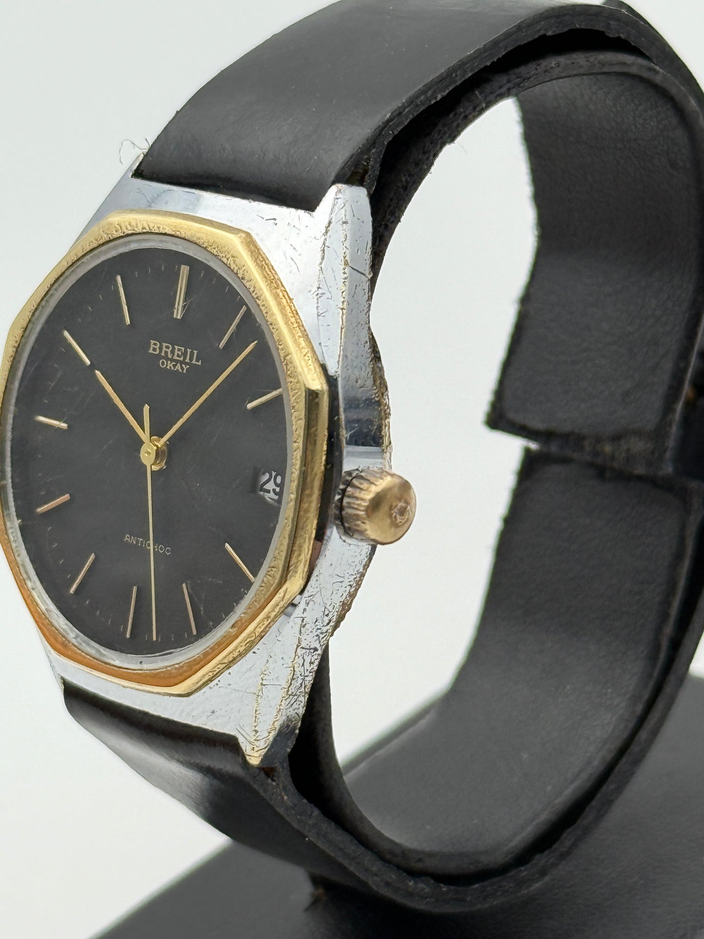 breil okay swiss made vintage black