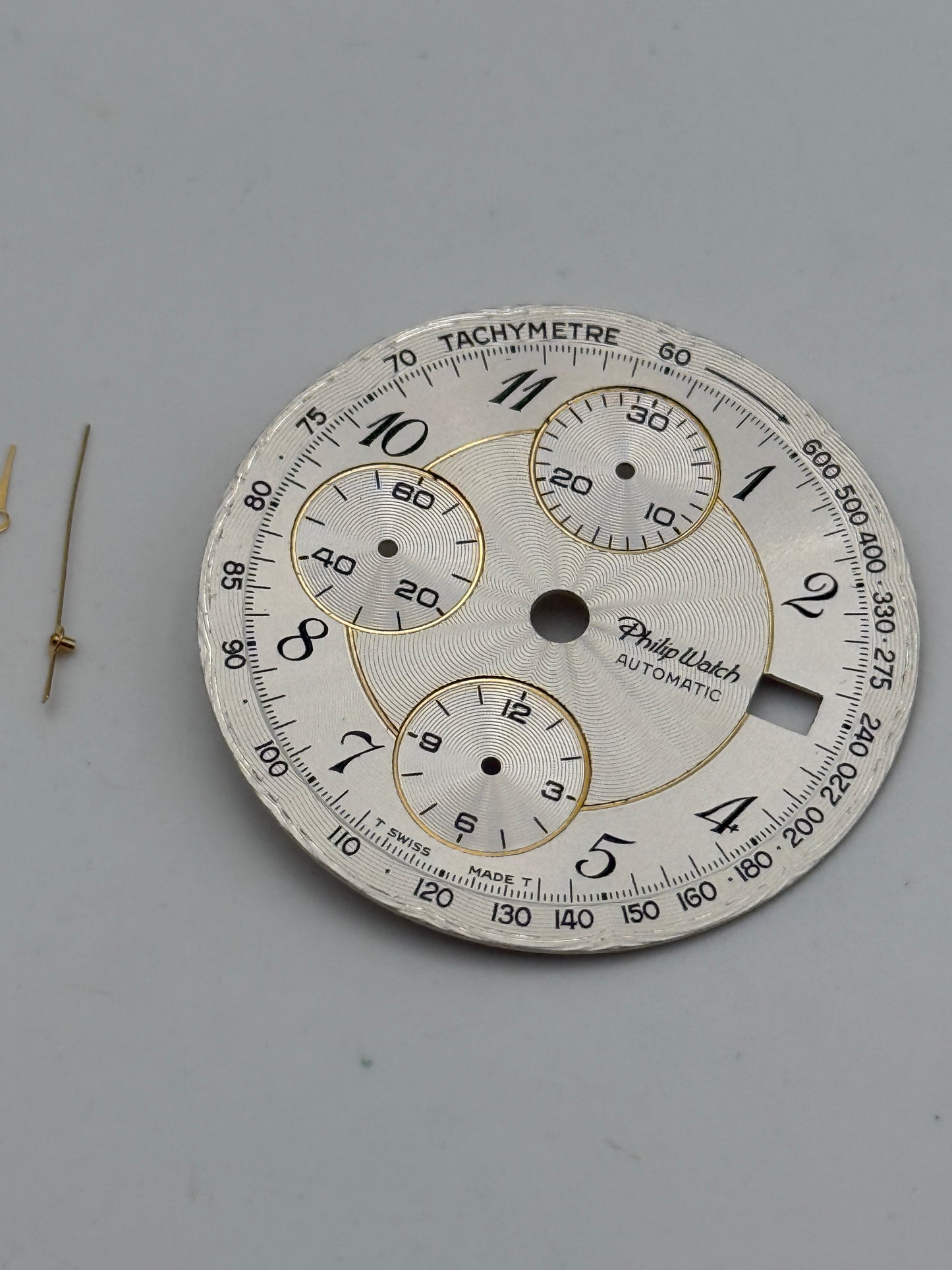 philip watch eta valjoux 7750 chronograph dial quadrante kit completo 32mm