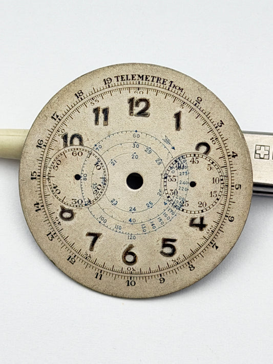 landeron 39 34mm dial quadrante chrono