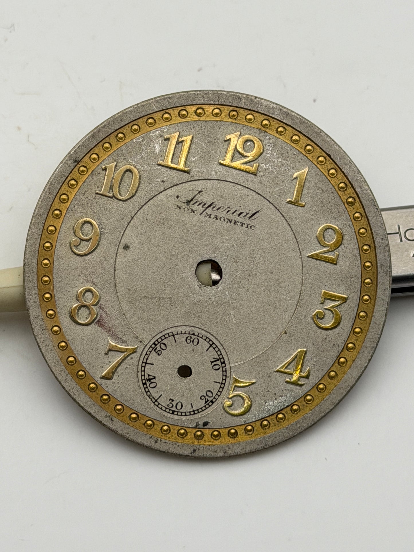 imperial 38mm tasca pocket watch dial quadrante