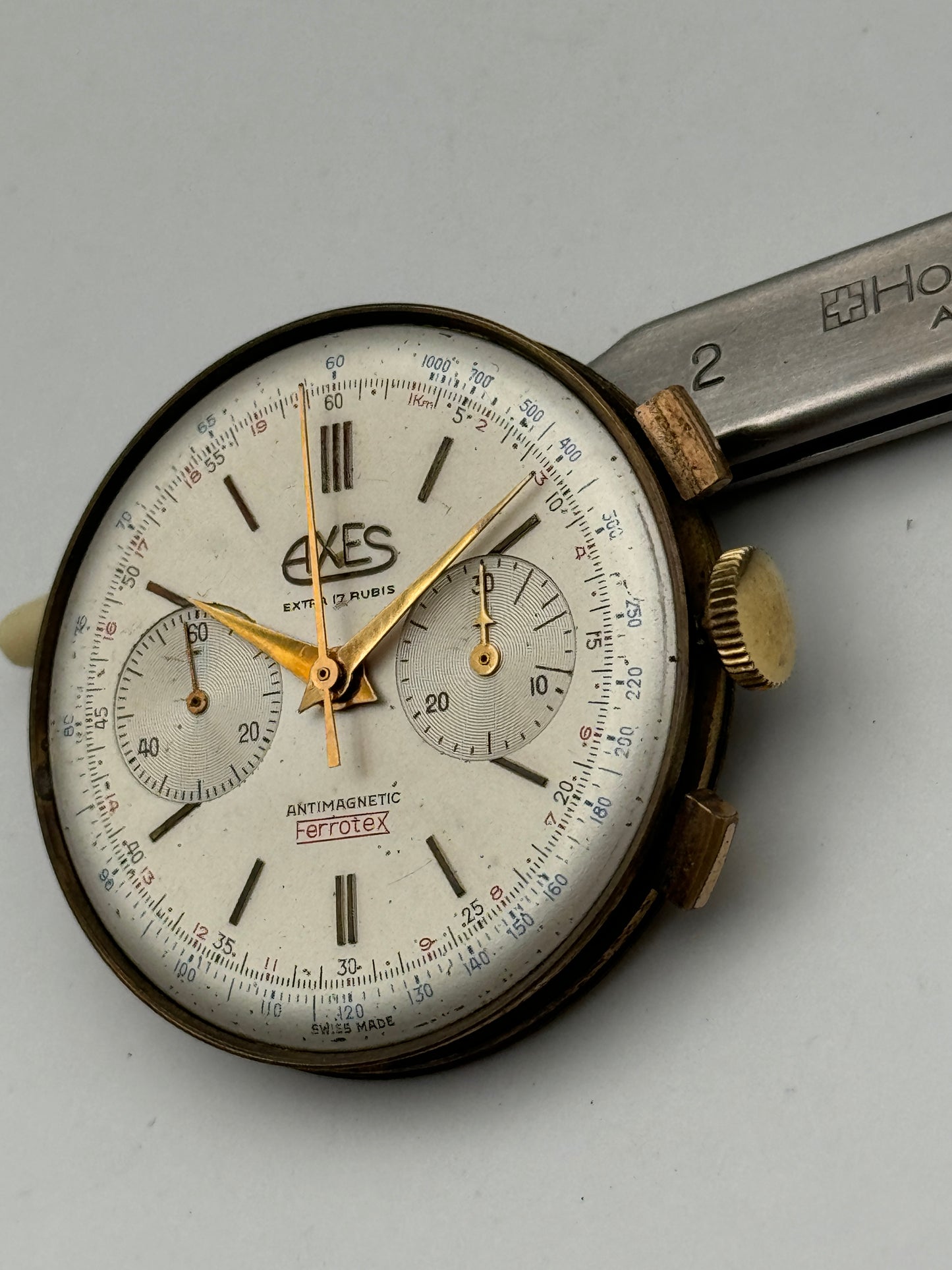 axes landeron 248 ferrotex chrono movement movimento