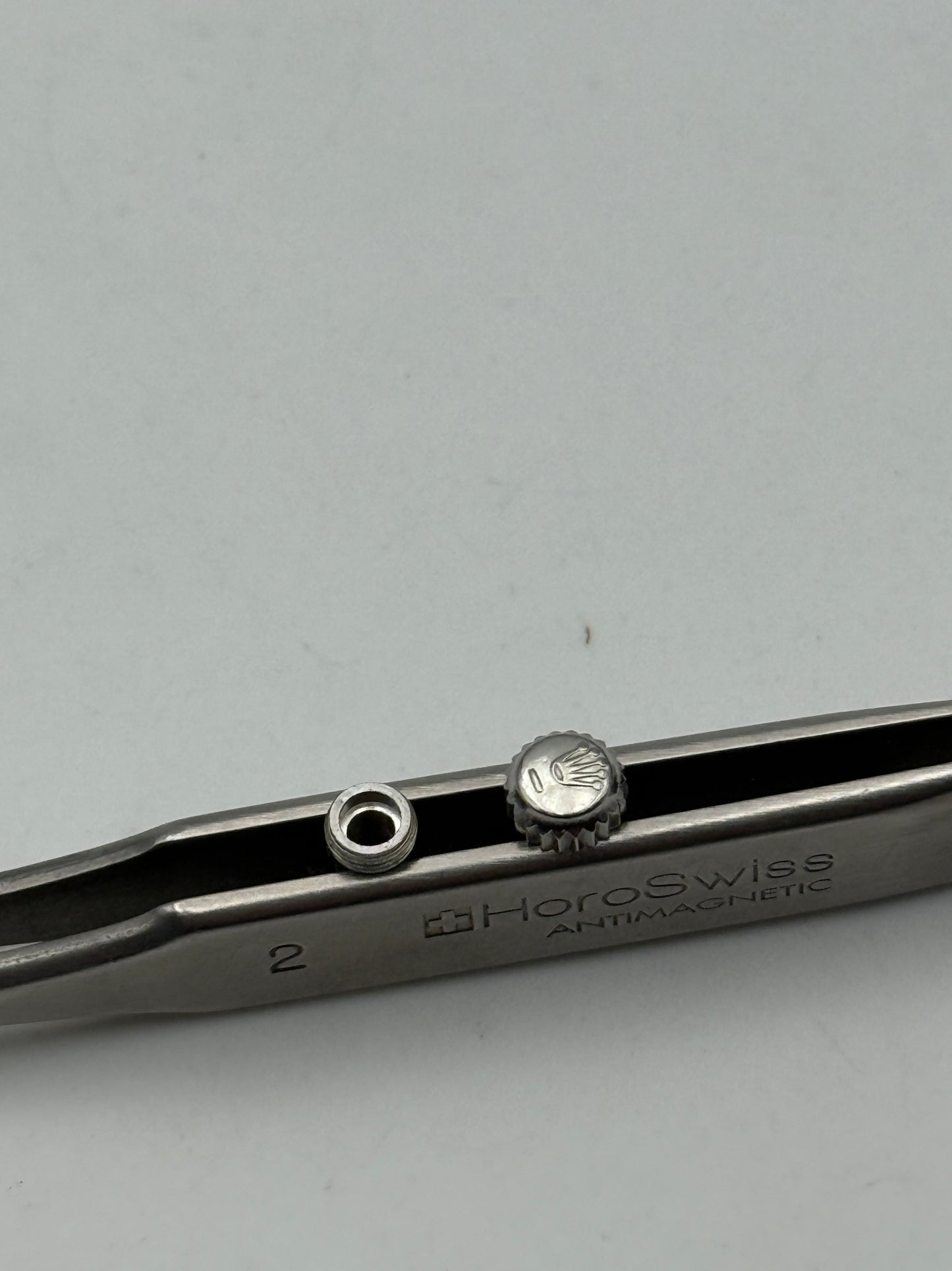 rolex corona crown to screw a vite con tubo 5x2,5mm 31mm boy