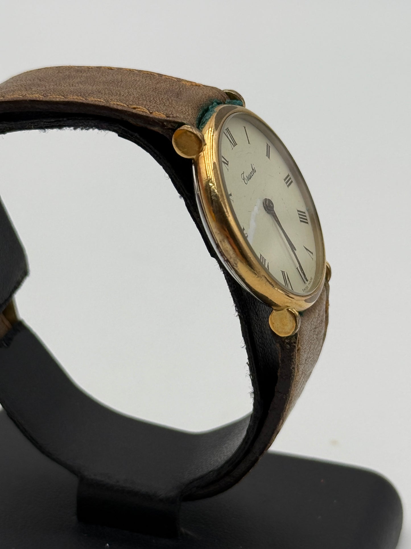 trucchi swiss made watch eta old quartz movement 31mm
