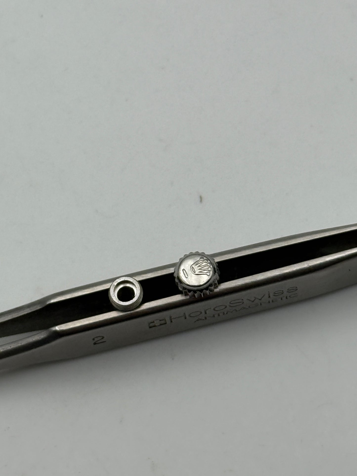 rolex corona crown to screw a vite con tubo 5x2,5mm 31mm boy