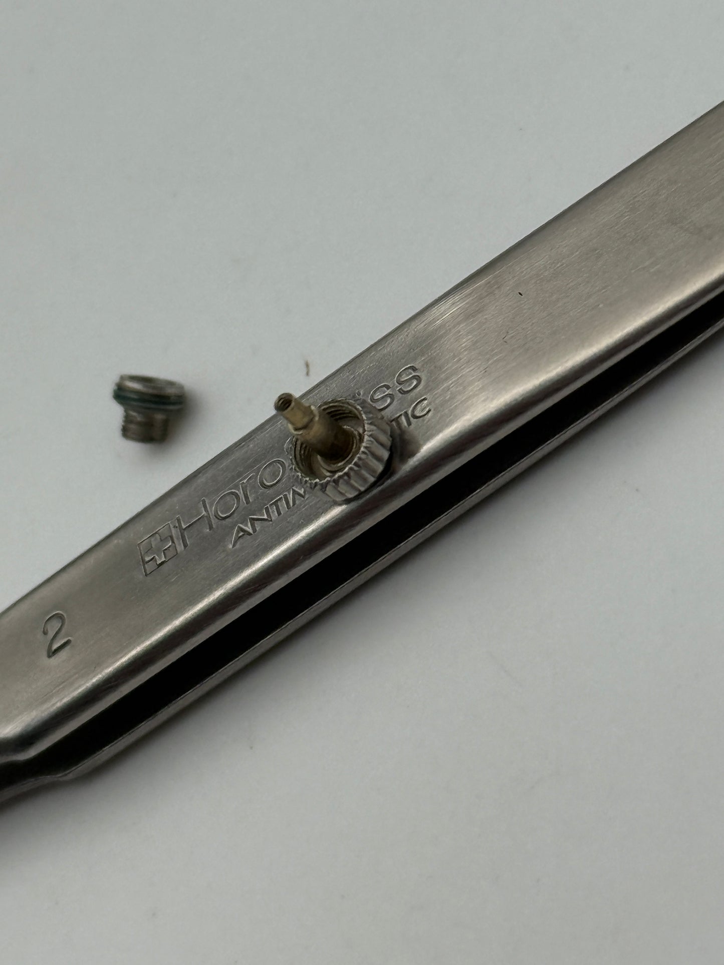 rolex corona crown to screw a vite con tubo 5x2,5mm 31mm boy
