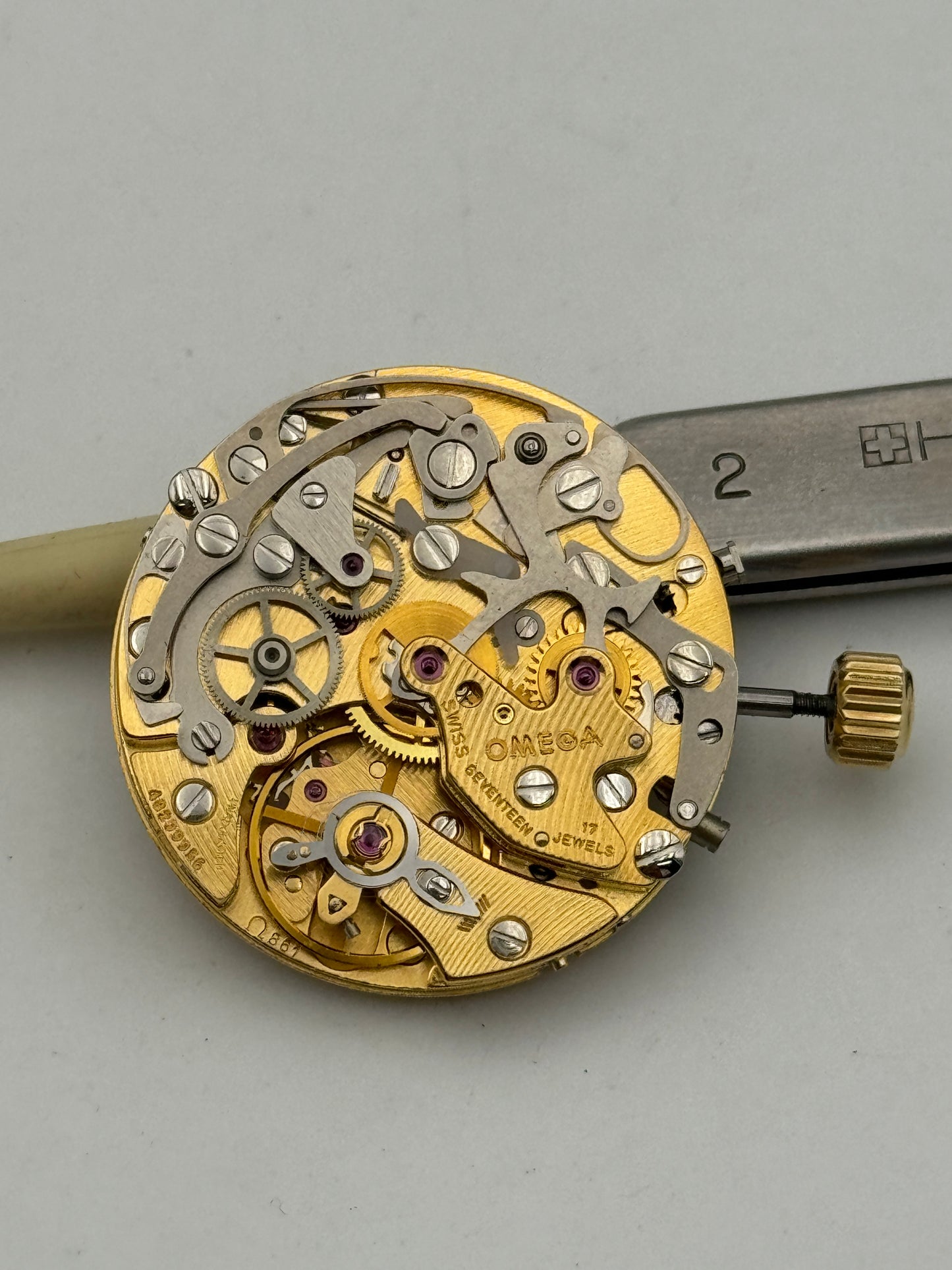 Omega 861 speedmaster lemania 1873 chrono movement movimento