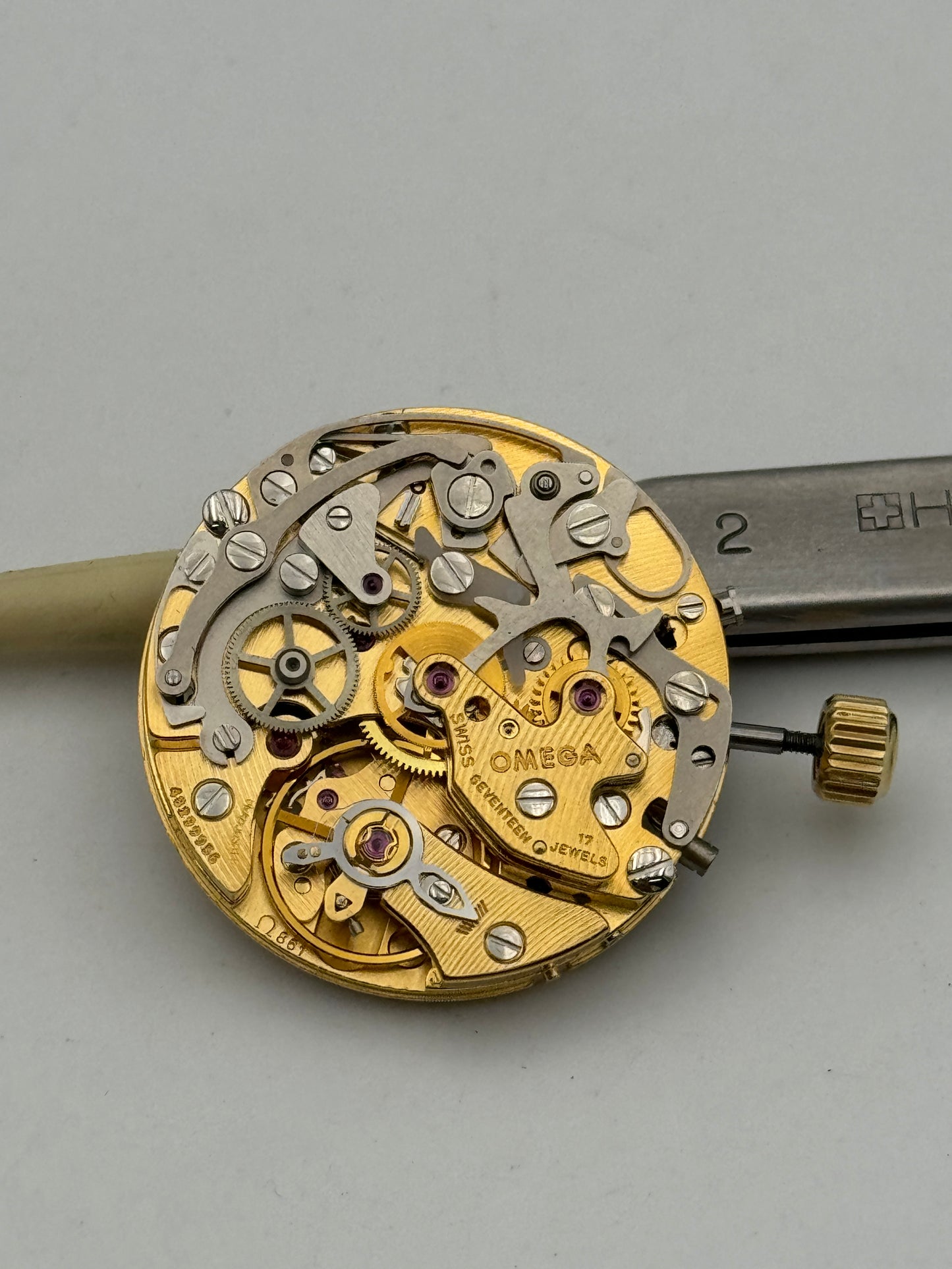 Omega 861 speedmaster lemania 1873 chrono movement movimento