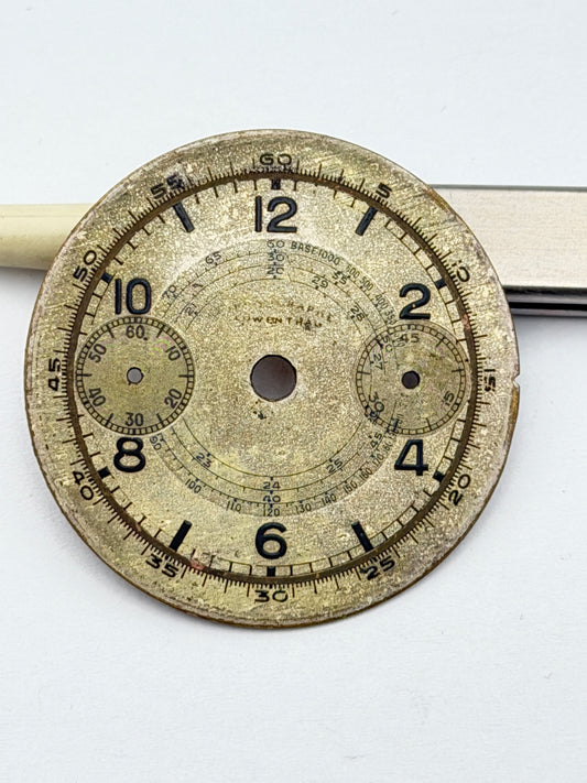 landeron 34,5mm dial quadrante chrono