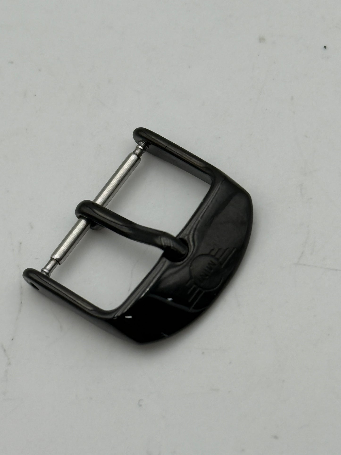 mini cooper fibbia buckle 18mm black watch