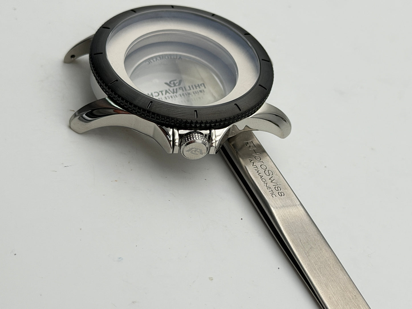 philip watch automatic 8223214001-02441 43mm cassa case