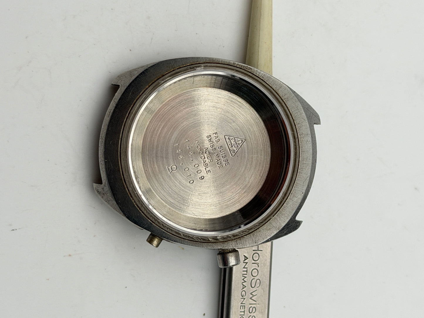 omega chronostop 146.010 35mm cassa case