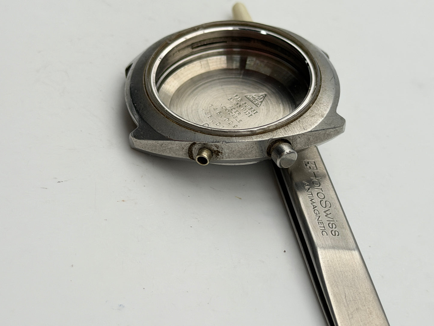 omega chronostop 146.010 35mm cassa case