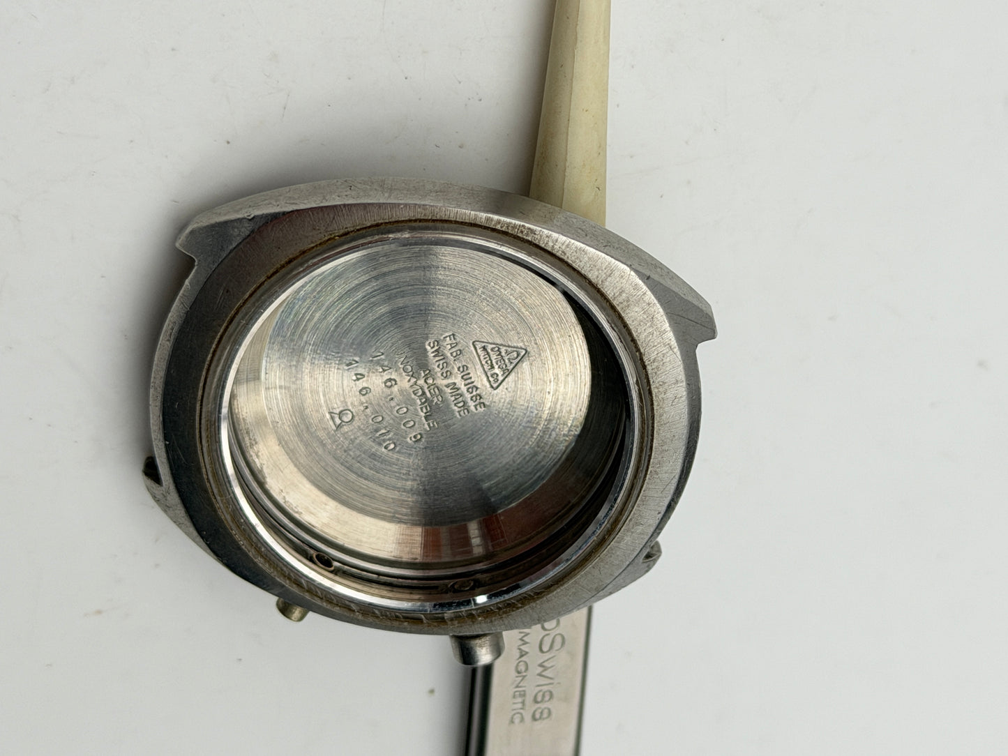 omega chronostop 146.010 35mm cassa case