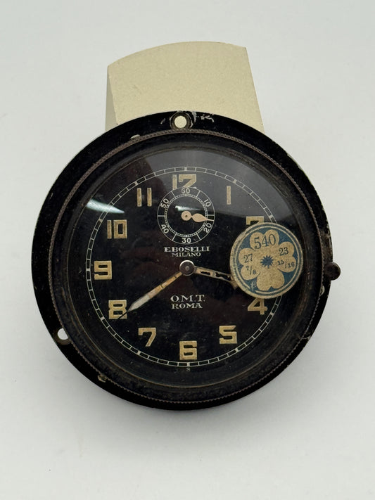 eboselli milano omg roma military watch war airplane vintage 70mm
