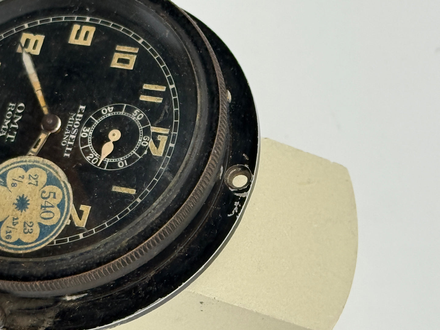 eboselli milano omg roma military watch war airplane vintage 70mm