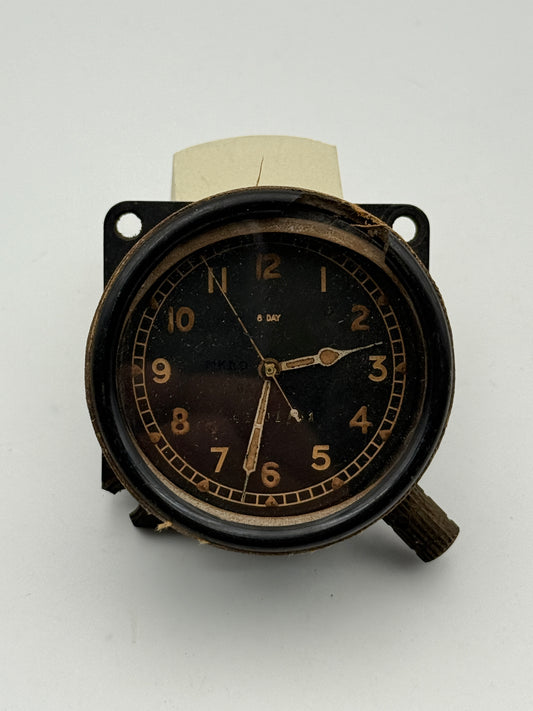 mk2d er 6a-1150 8 day 65mm military watch war airplane vintage