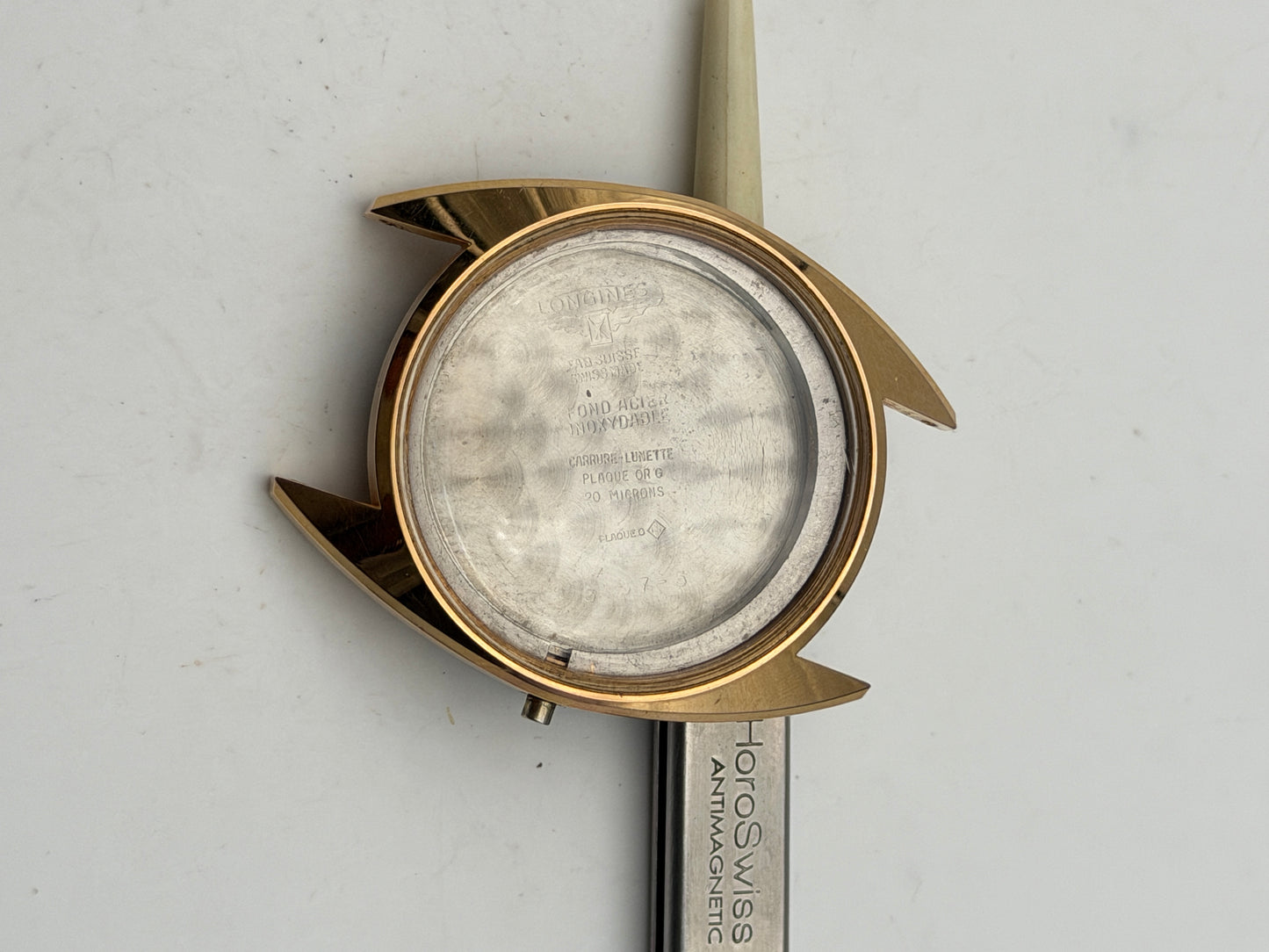 longines dorata 8307-5 34mm cassa case