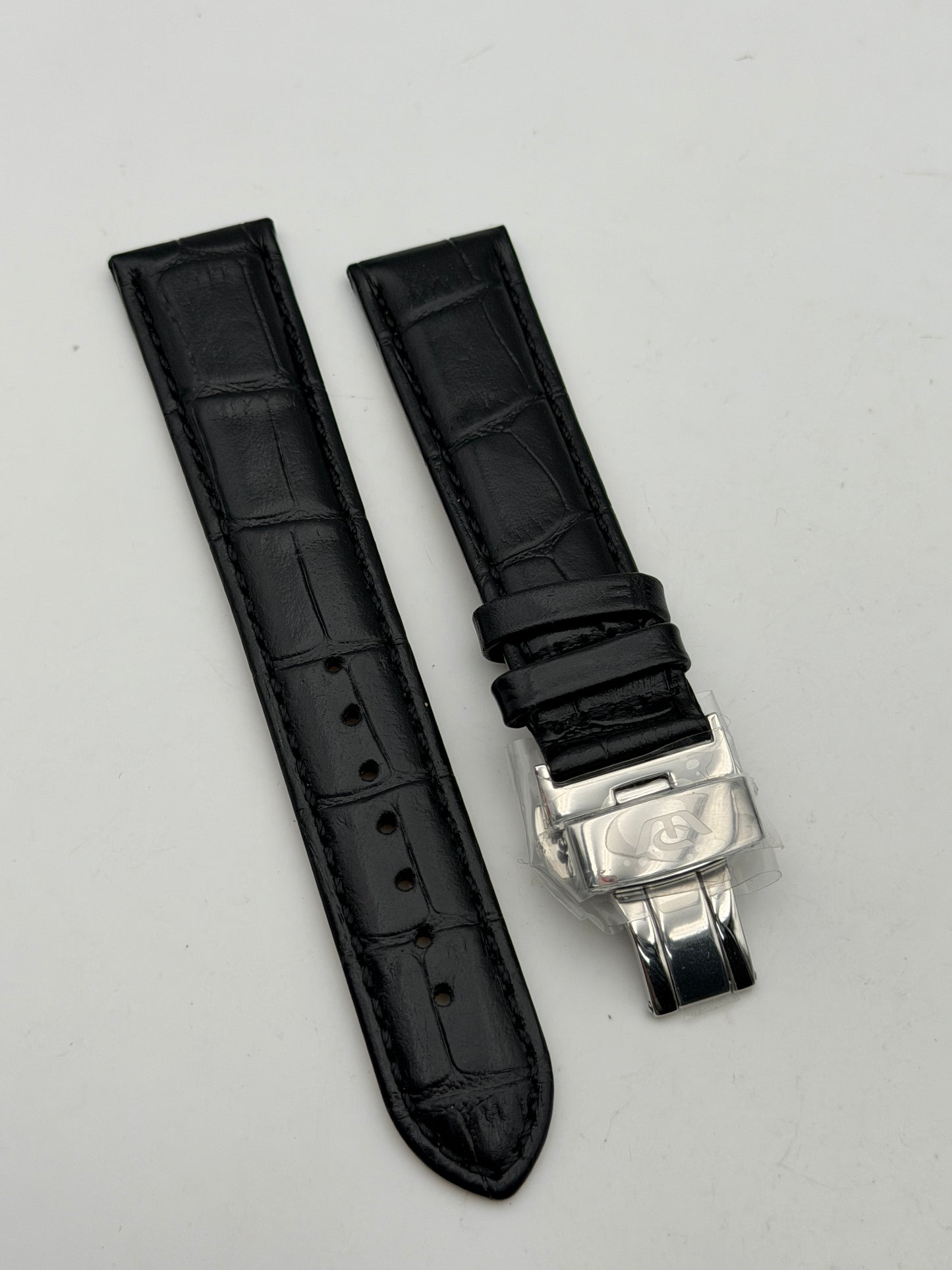 philip watch pelle con deployante 20mm cinturino strap