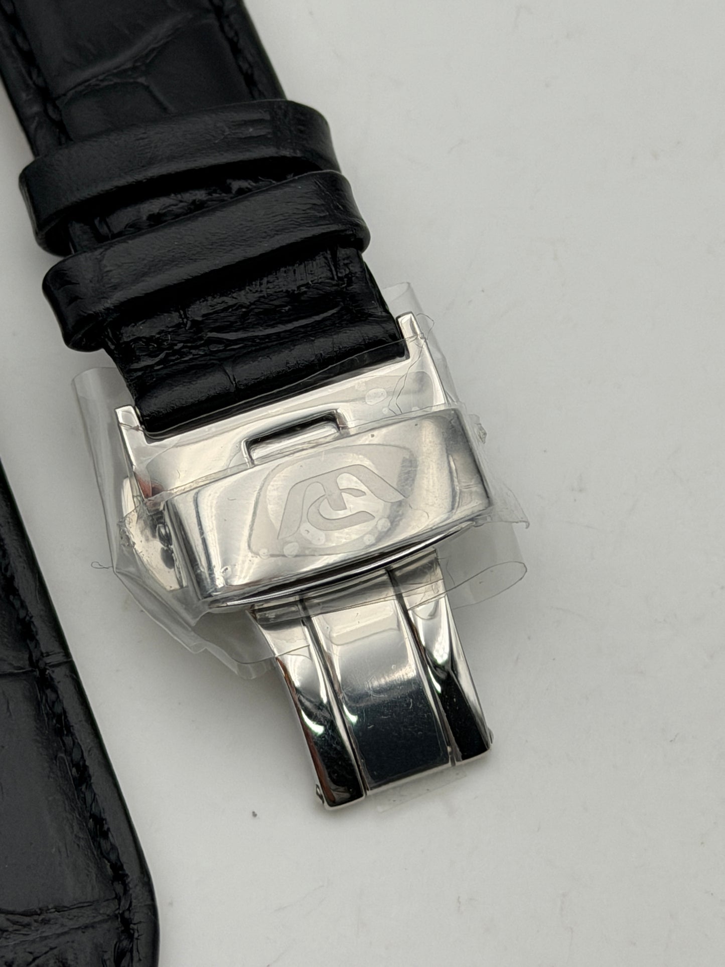 philip watch pelle con deployante 20mm cinturino strap
