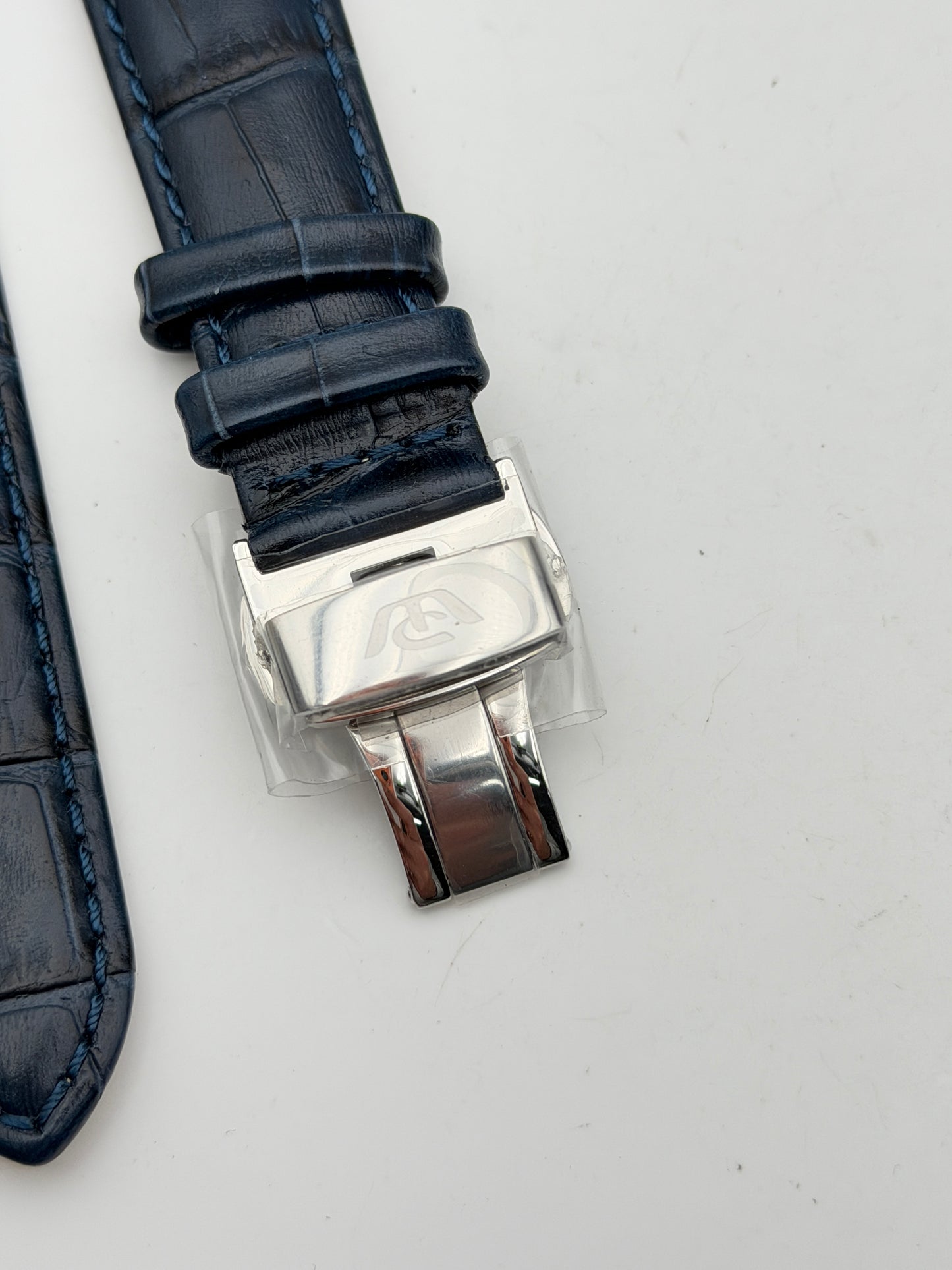 philip watch blu deployante acciaio 20mm cinturino strap