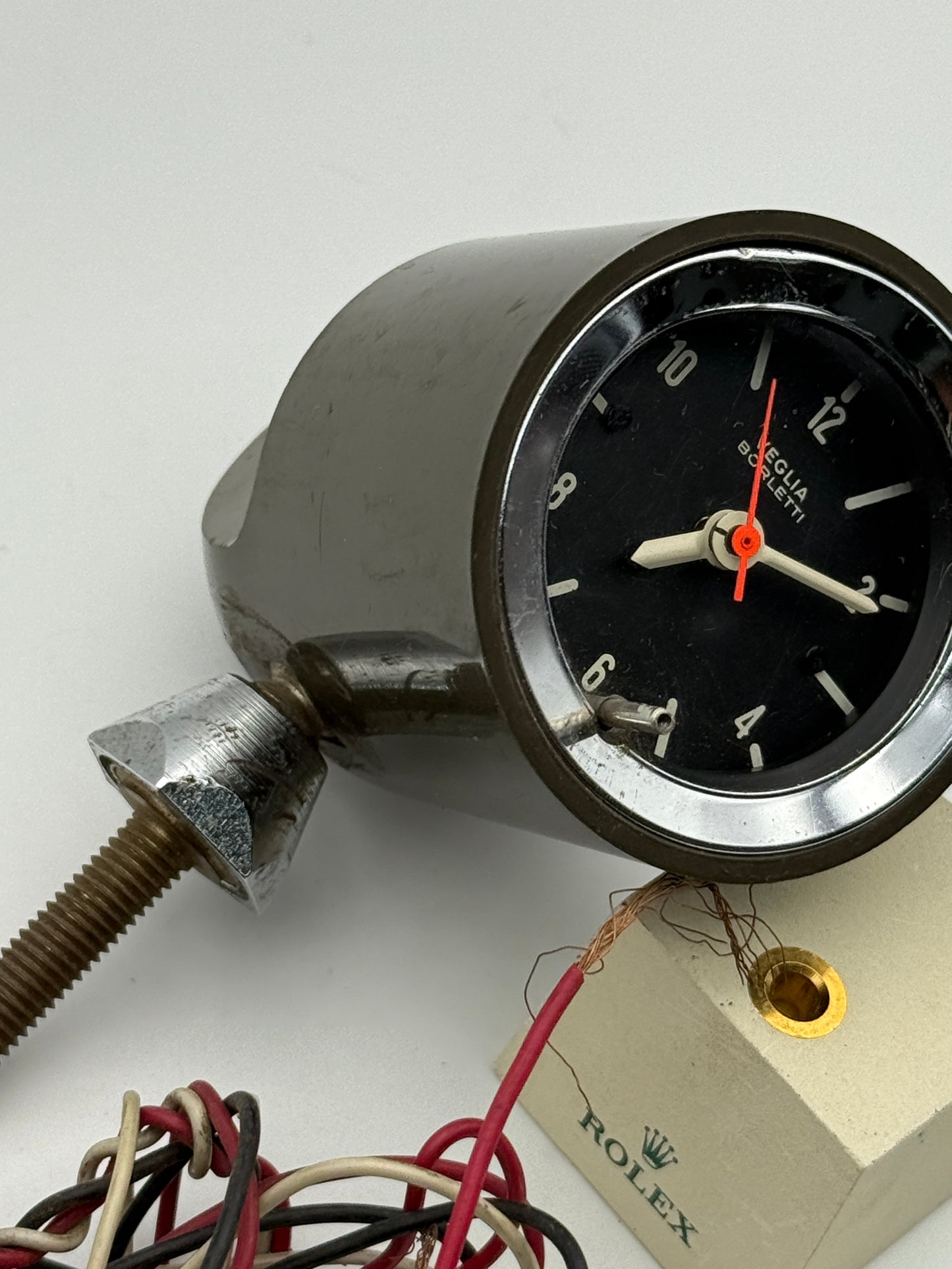 veglia borletti car watch vintage 60mm porsche ferrari maserati