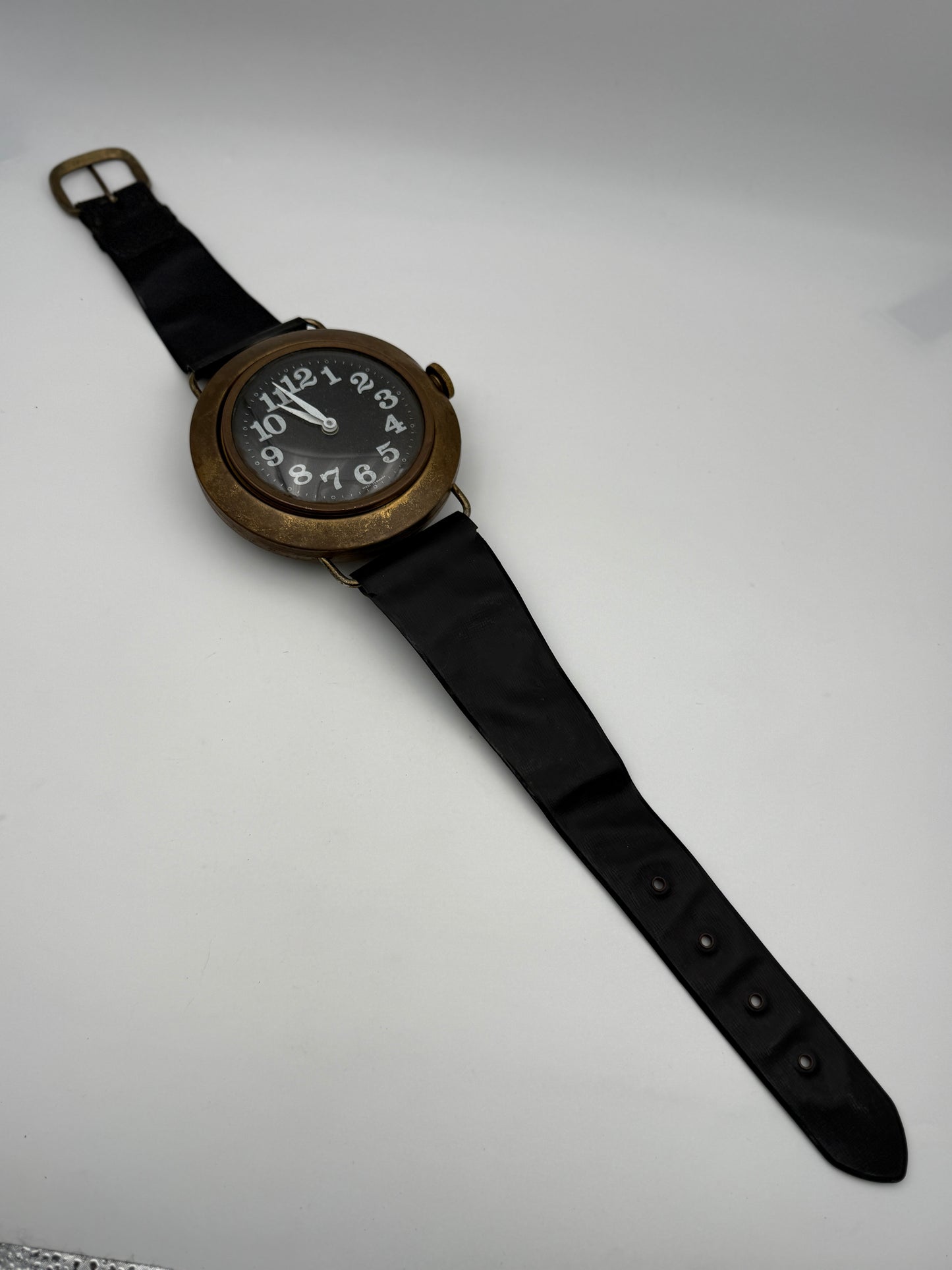 vintage big watch swiss made orologio da parete