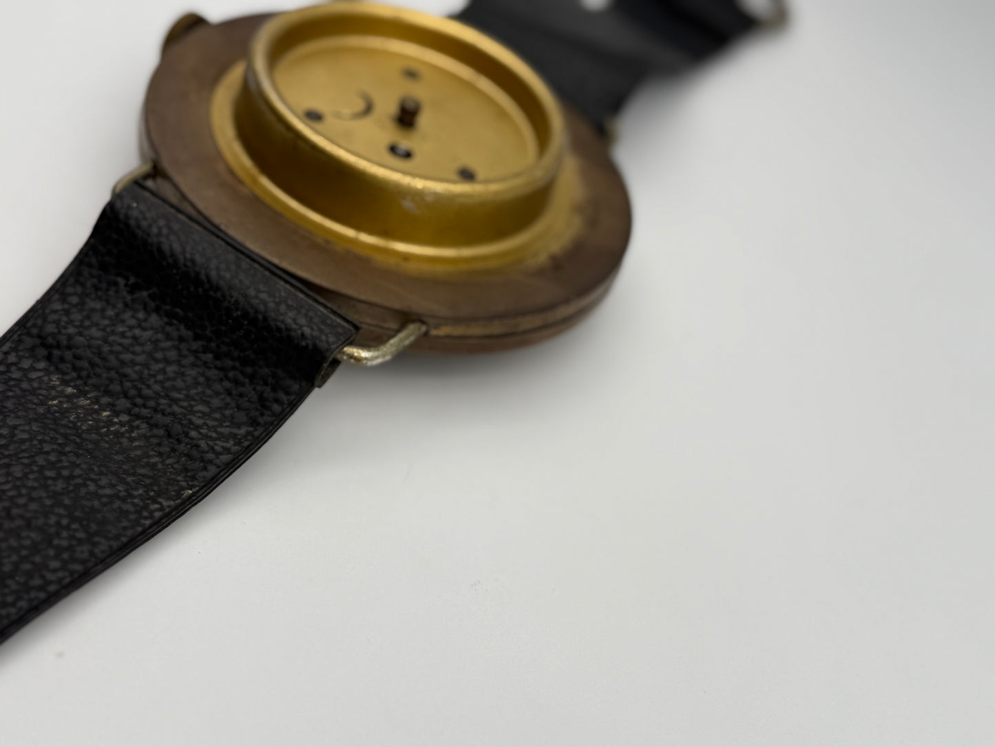 vintage big watch swiss made orologio da parete