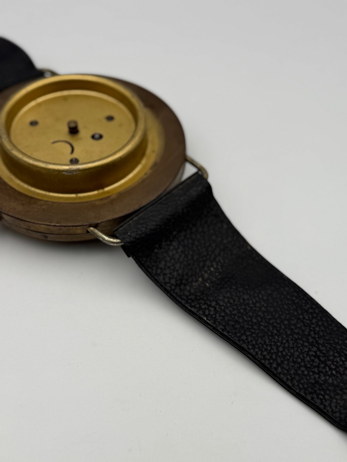 vintage big watch swiss made orologio da parete