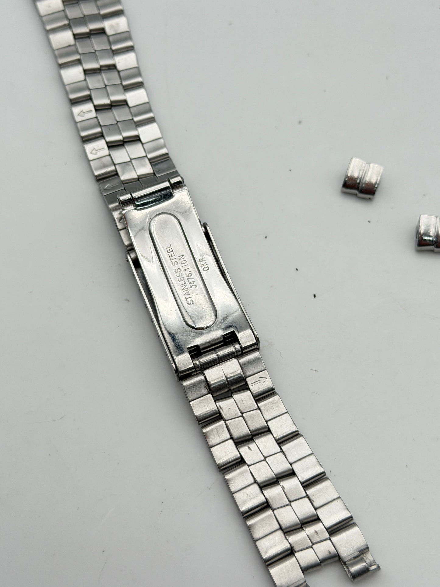 tissot pr50 bracelet bracciale acciaio steel man