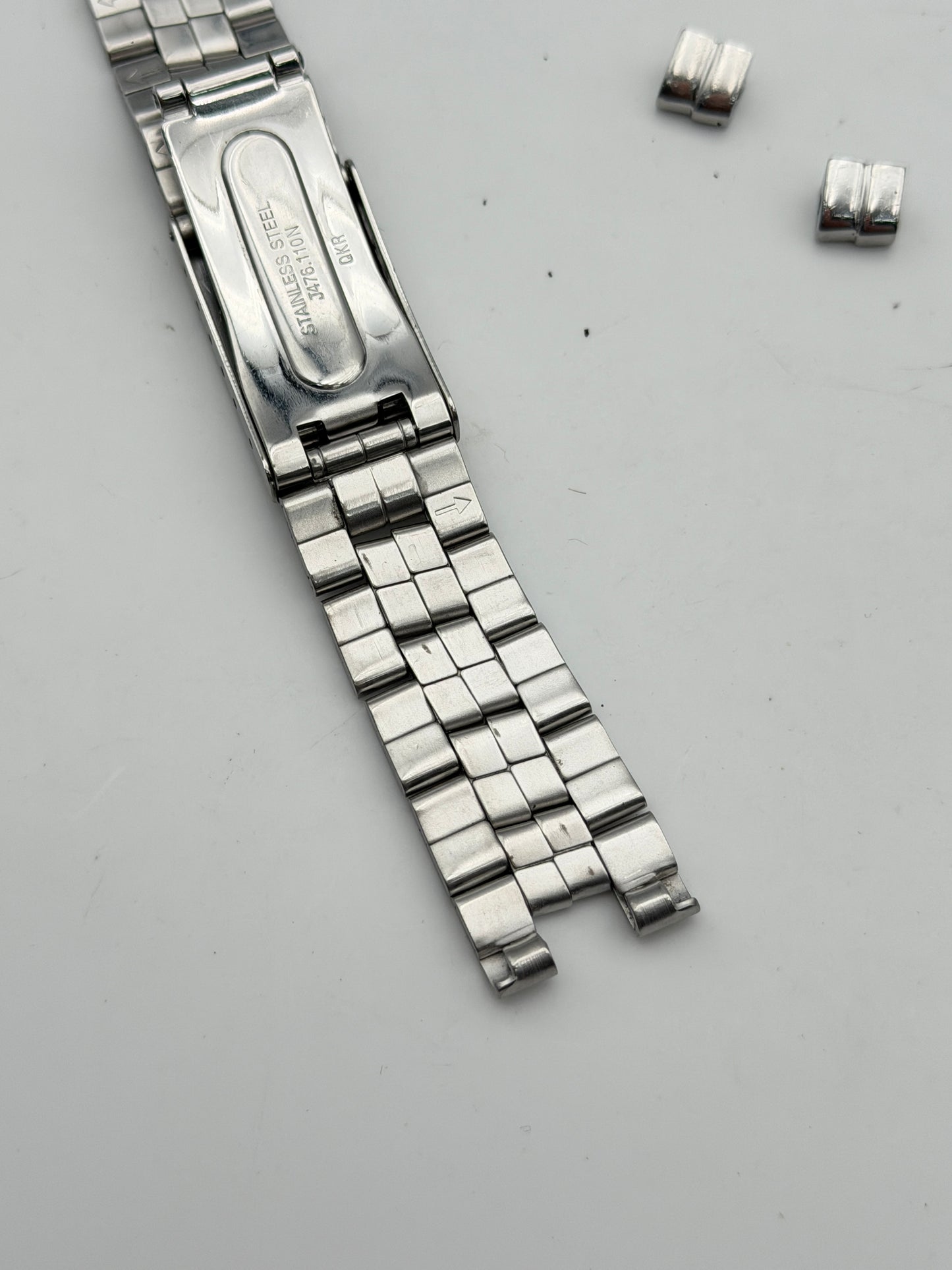 tissot pr50 bracelet bracciale acciaio steel man