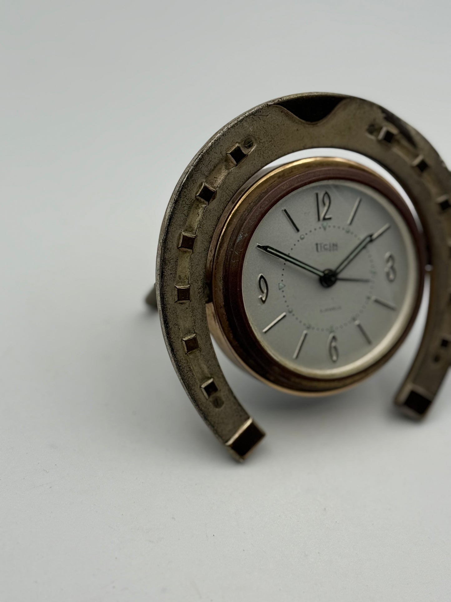 Ticino swiss made horseshoe  sveglia da tavolo
