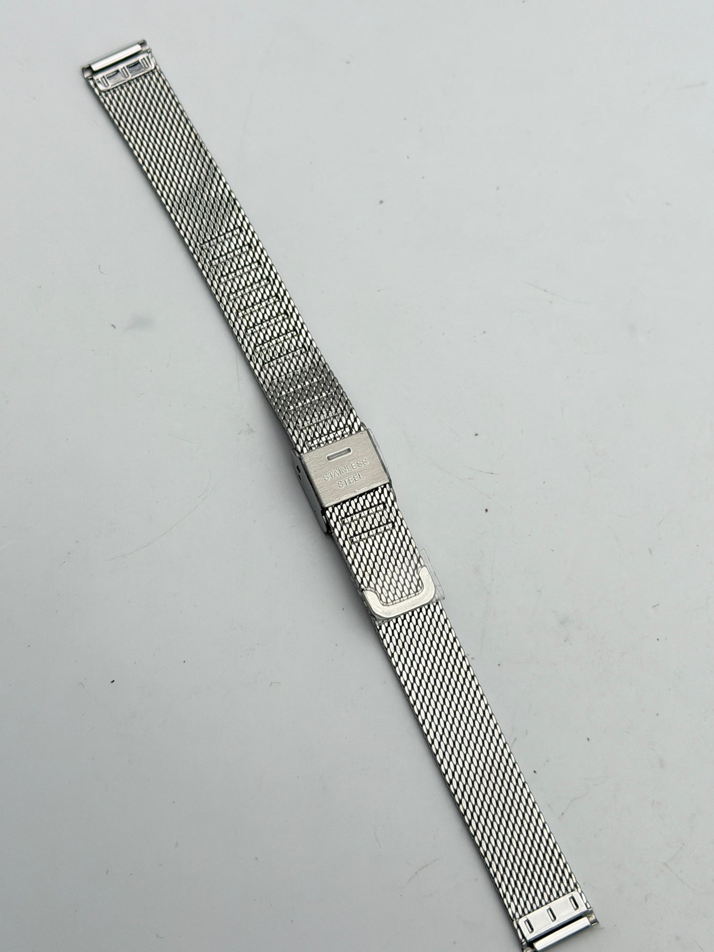 philip watch mesh acciaio 12mm bracciale bracelet steel