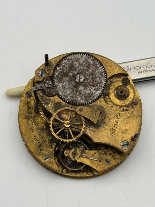 elgin 562 8 days military watch movement movimento
