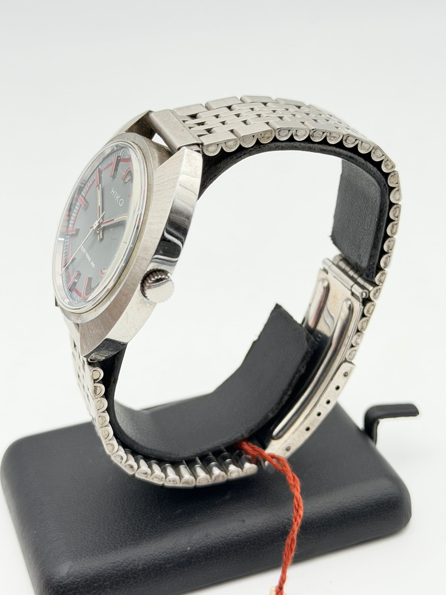 hiko electronic ufo 350 swiss made nos new old stock 39mm