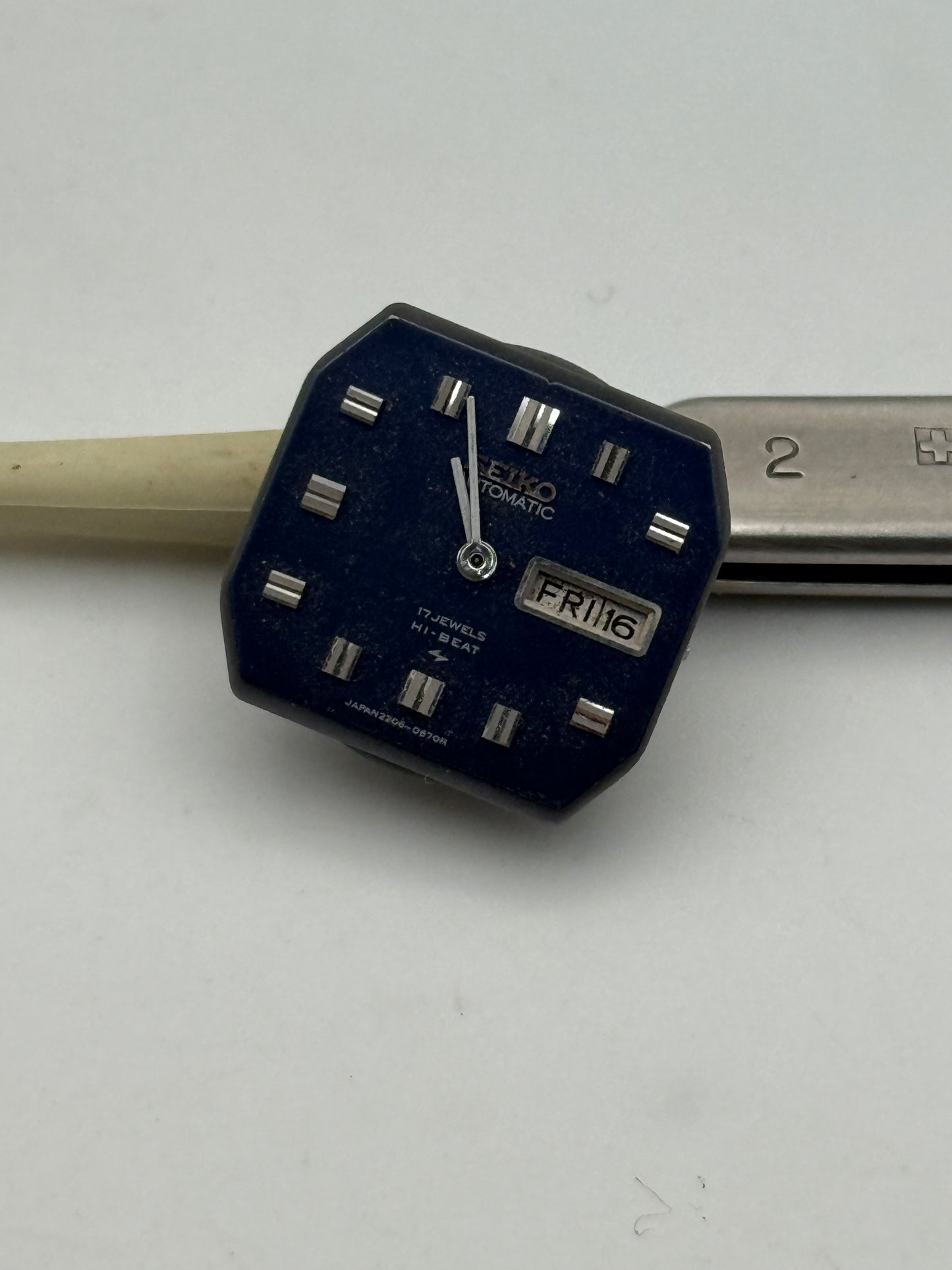 seiko hi beat 2206a automatic movement movimento