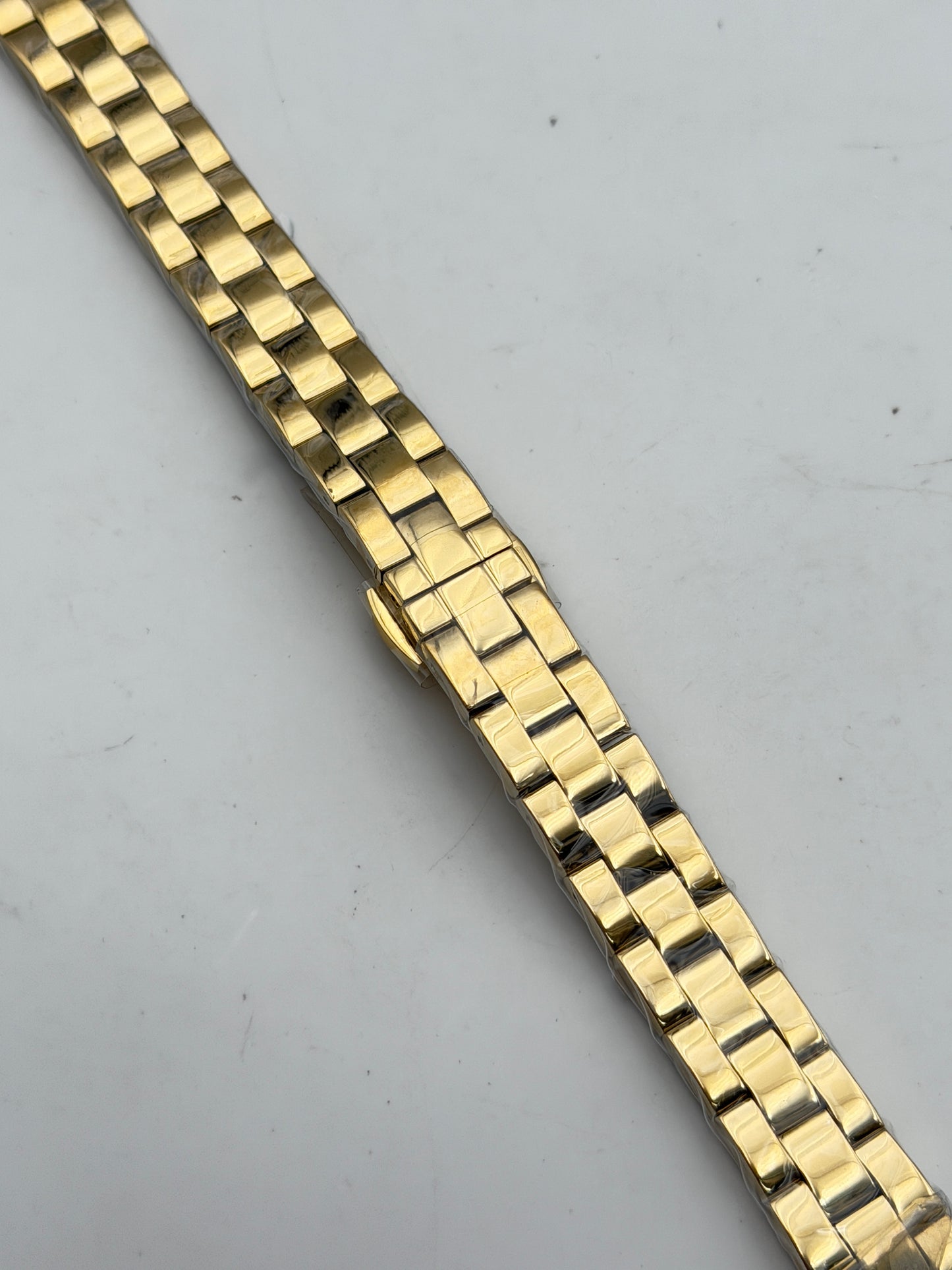 philip watch dorato 14mm bracciale bracelet
