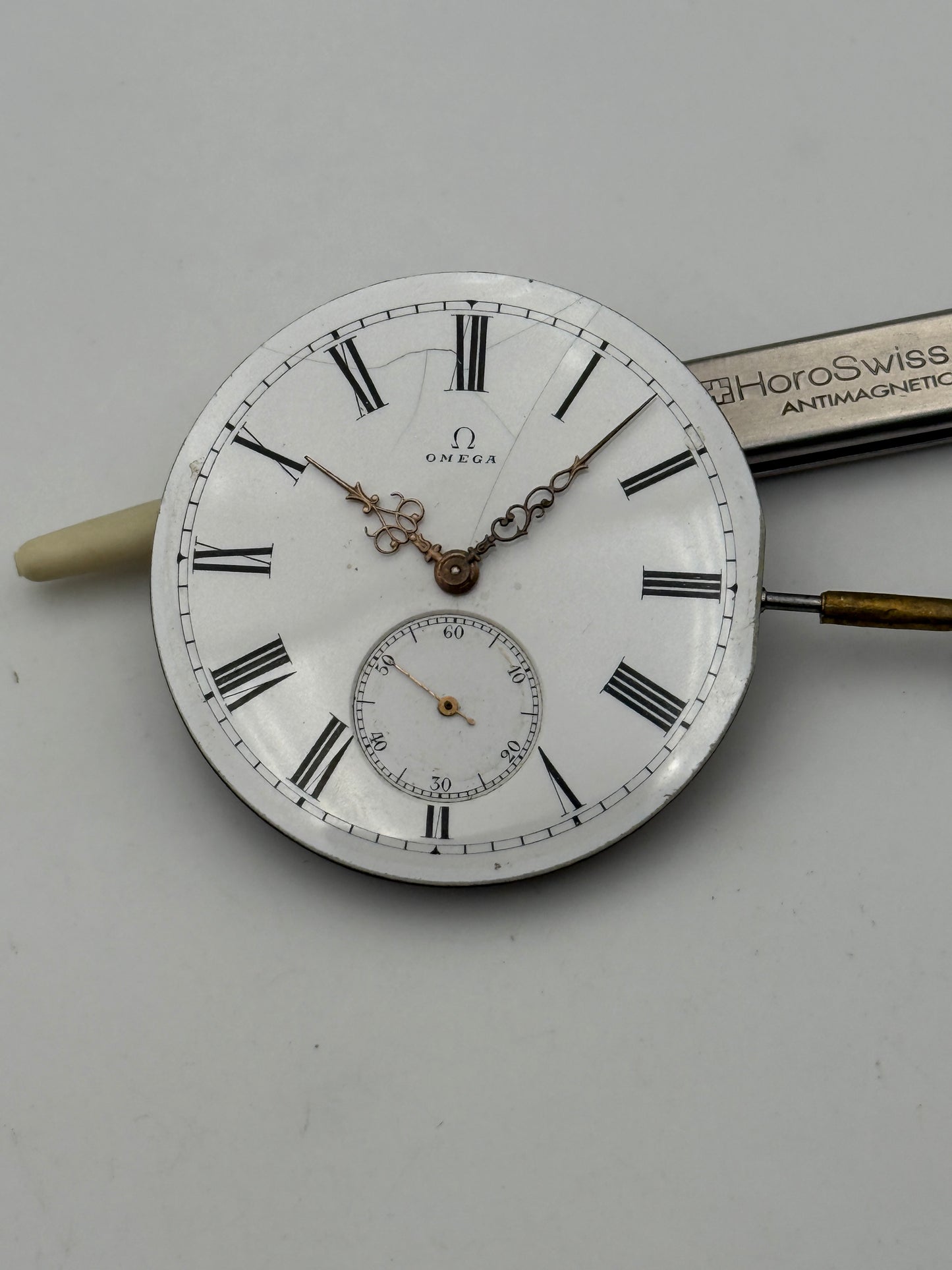 omega pocket watch old vintage 37mm movement movimento