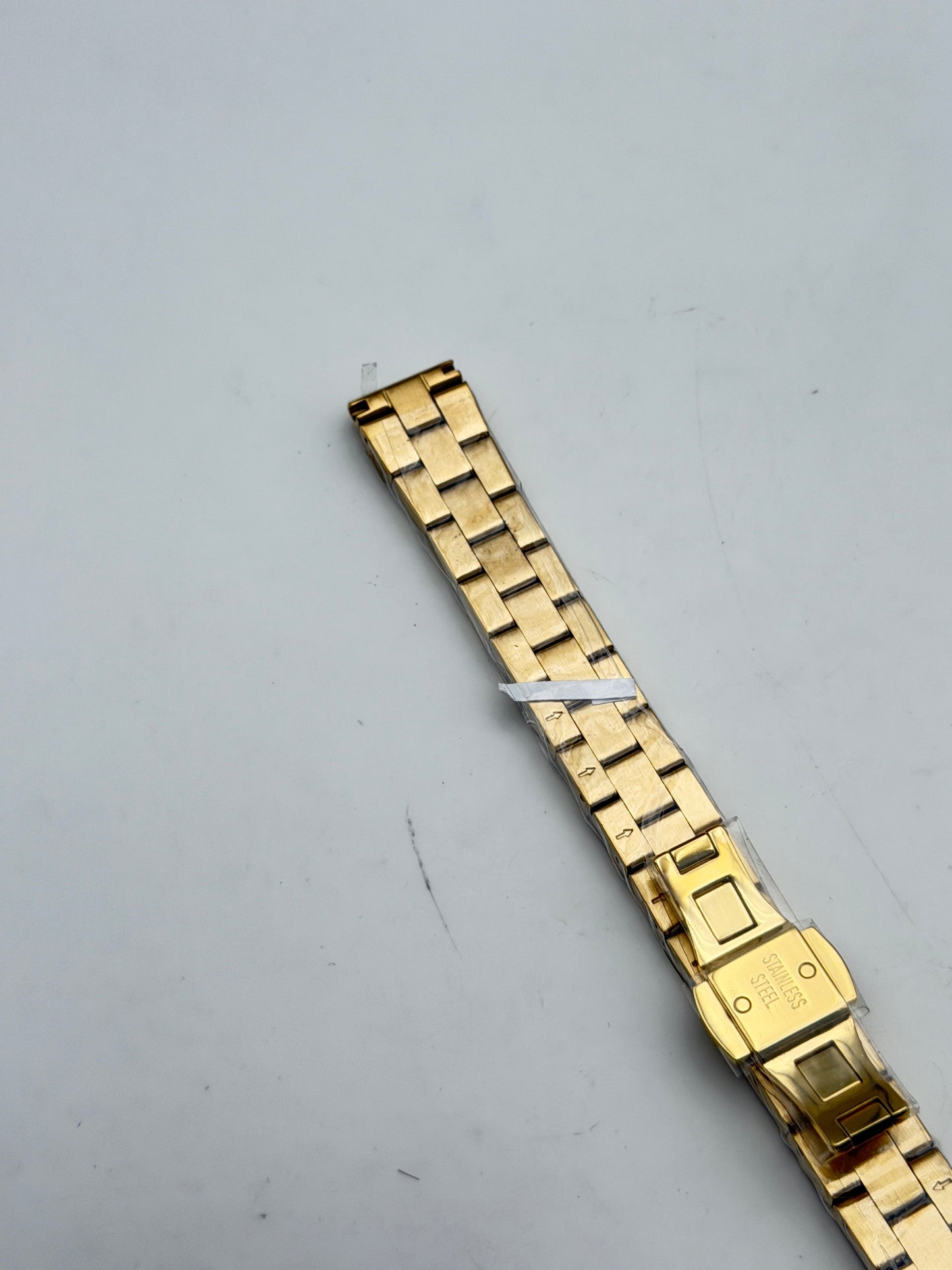 philip watch dorato 14mm bracciale bracelet
