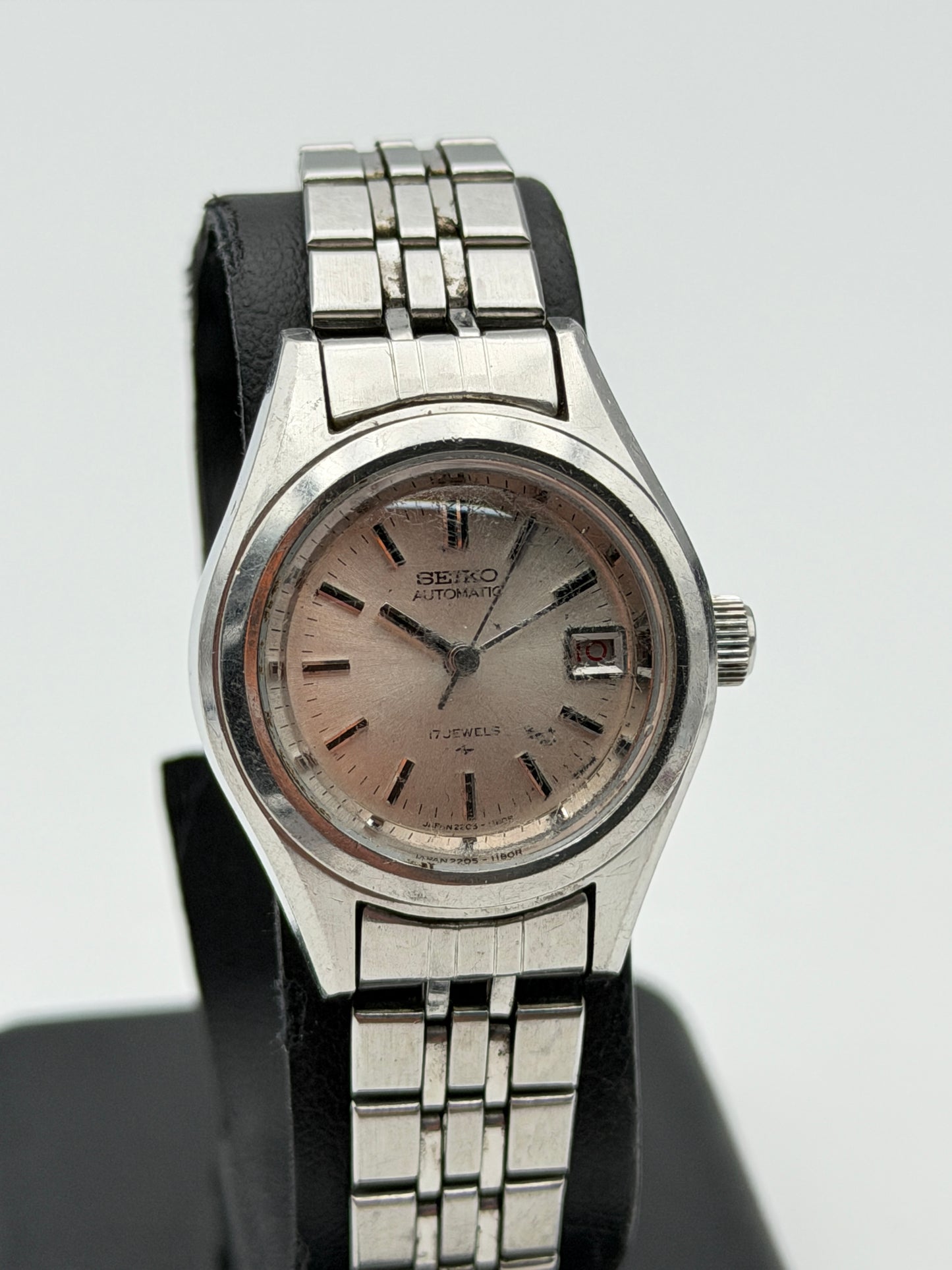 seiko automatic 2205-0690 25mm vintage