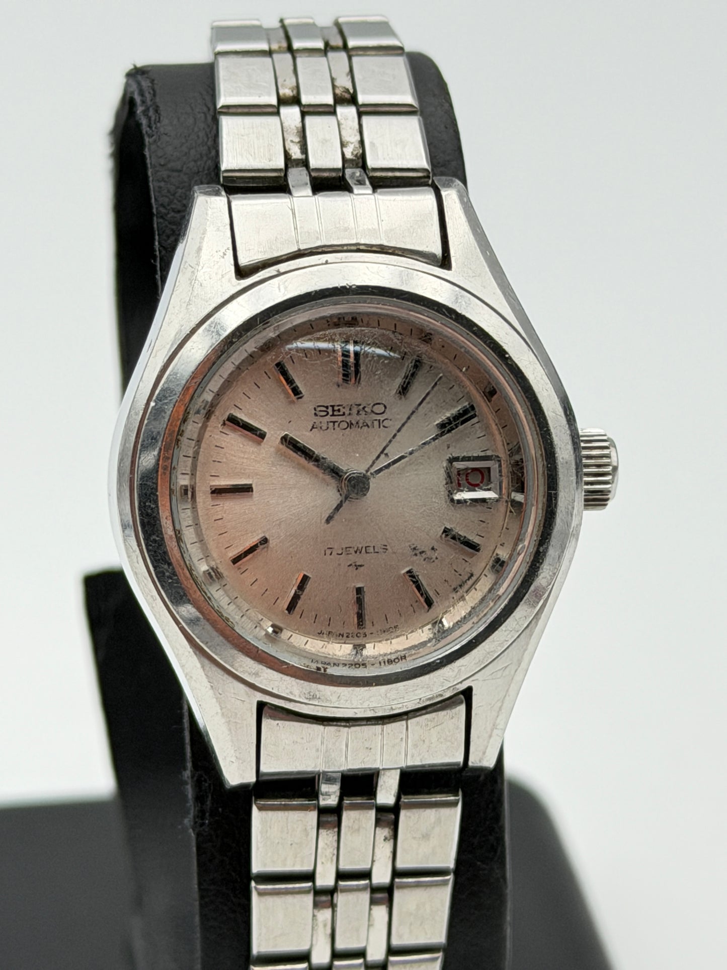 seiko automatic 2205-0690 25mm vintage