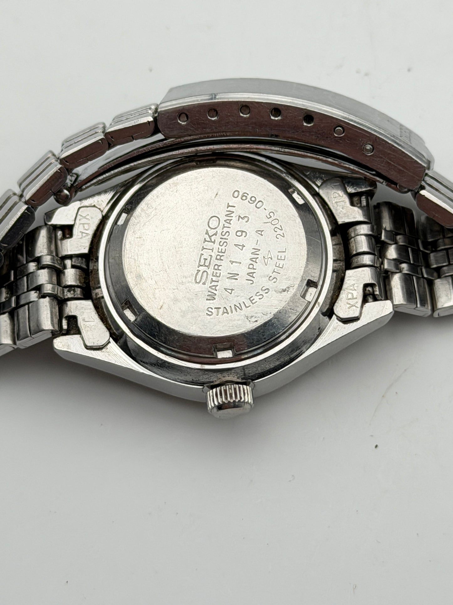 seiko automatic 2205-0690 25mm vintage
