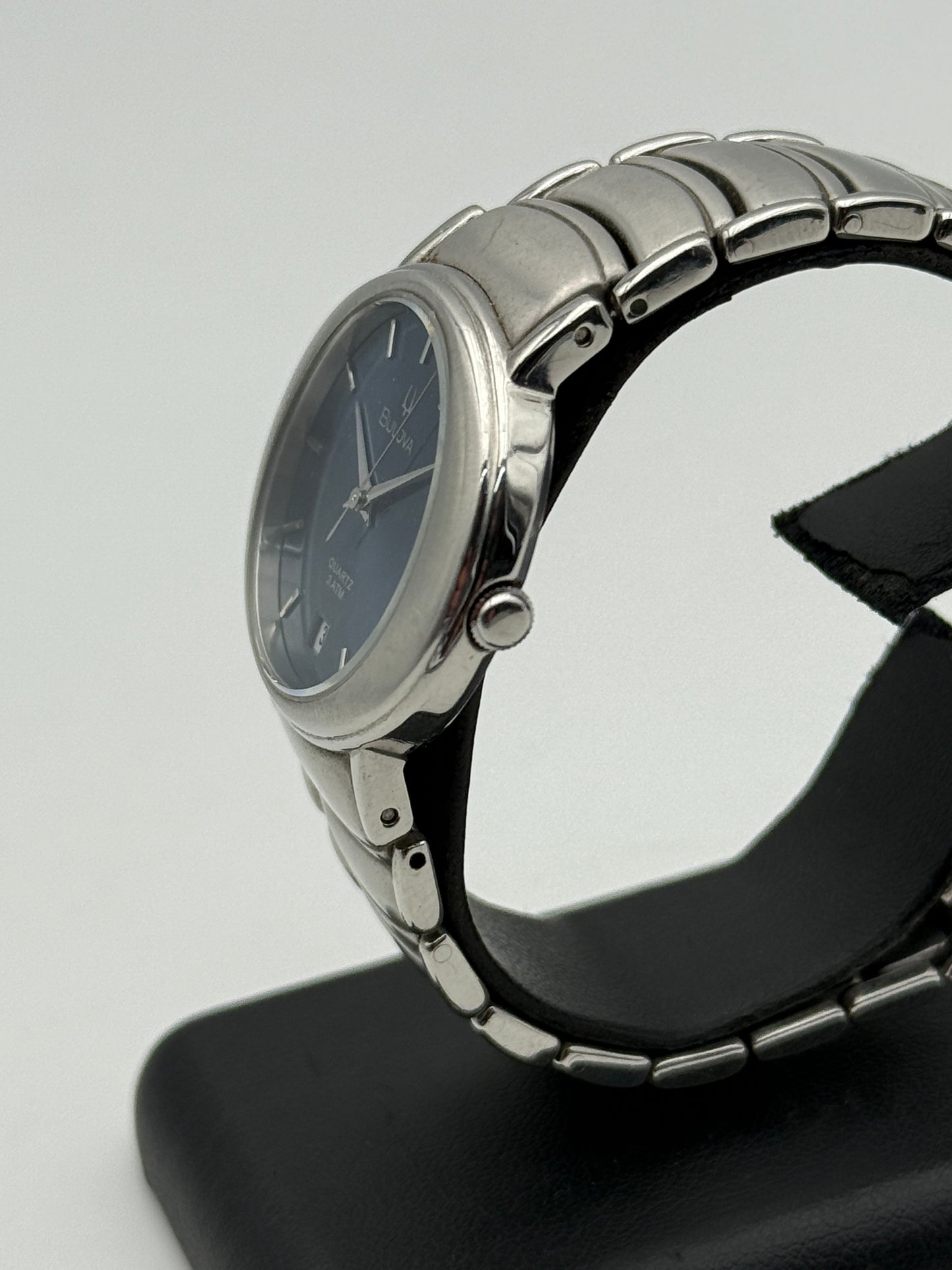 Bulova quartz 36mm watch vintage orologio