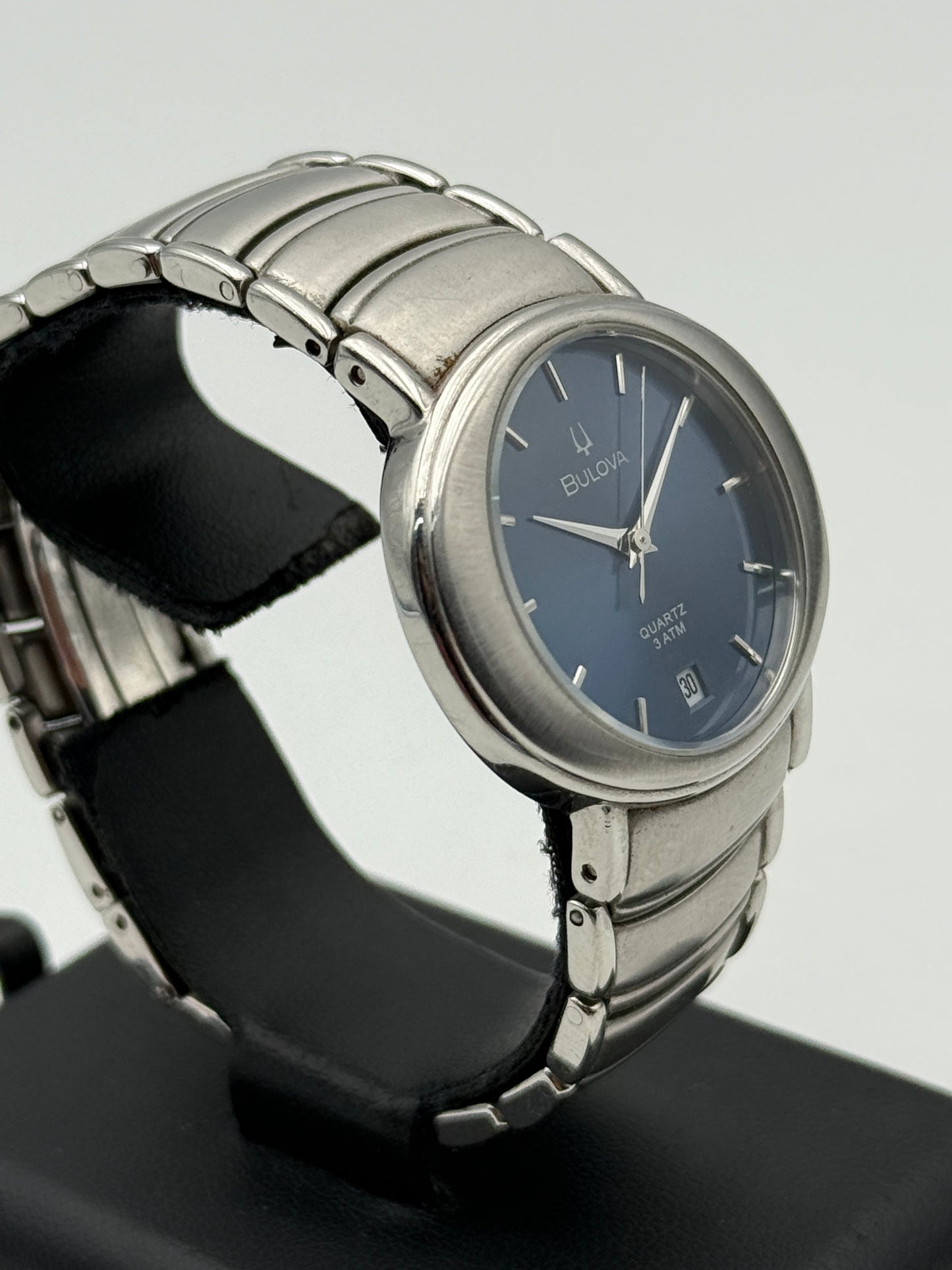 Bulova quartz 36mm watch vintage orologio